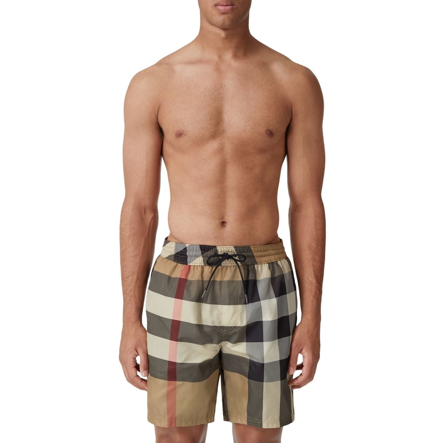 Burberry Classic Check Swim Shorts for Men - Stylish & Comfortable Swimwear for Beach, Pool & Summer Vacations