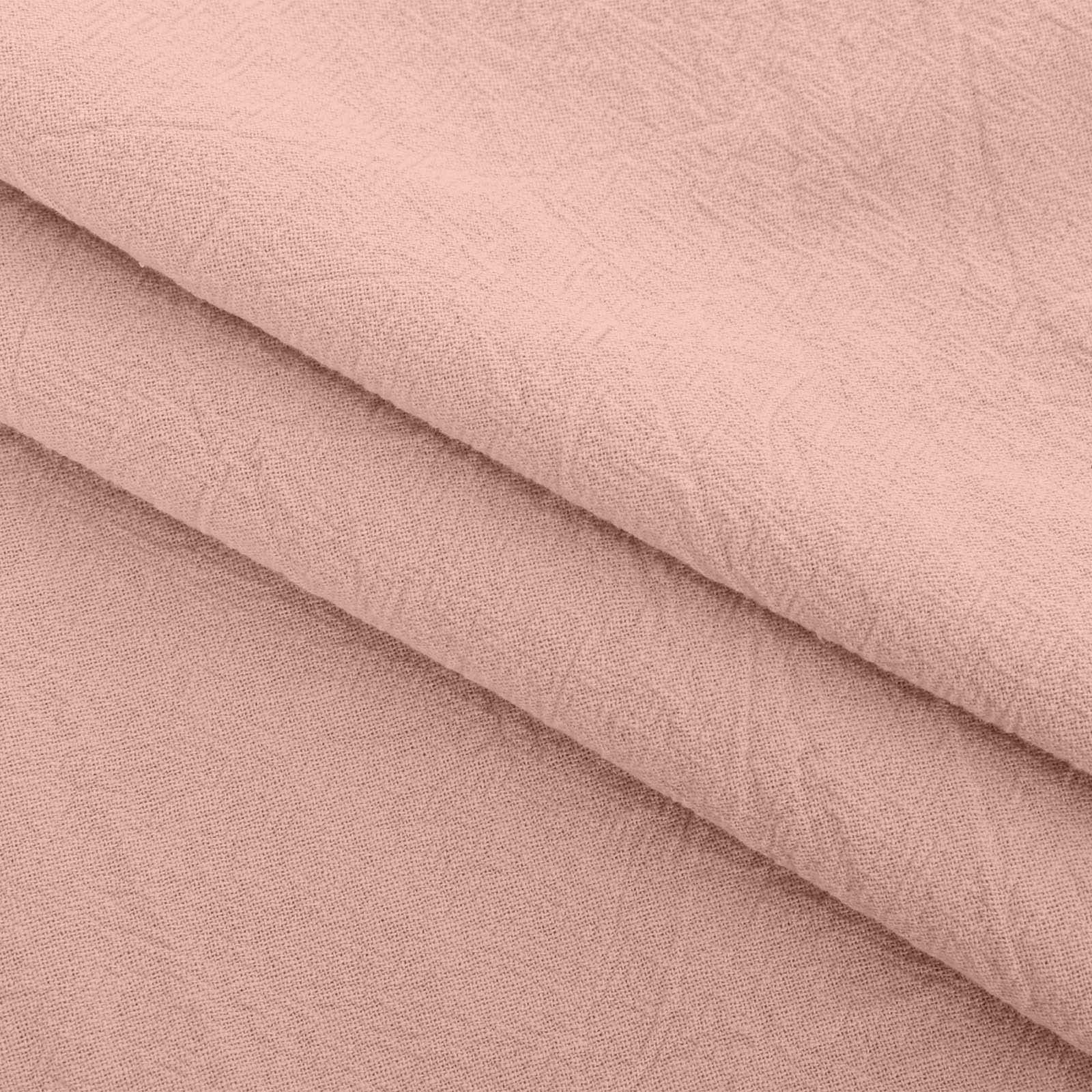 SEAOPEN Women's Cotton Linen Palazzo Pants - Elastic Waist Wide Leg Capri Pants, Casual Loose Beach Trousers with Pockets (Pink, Large) | Perfect for Summer, Vacation & Boho Style Outfits