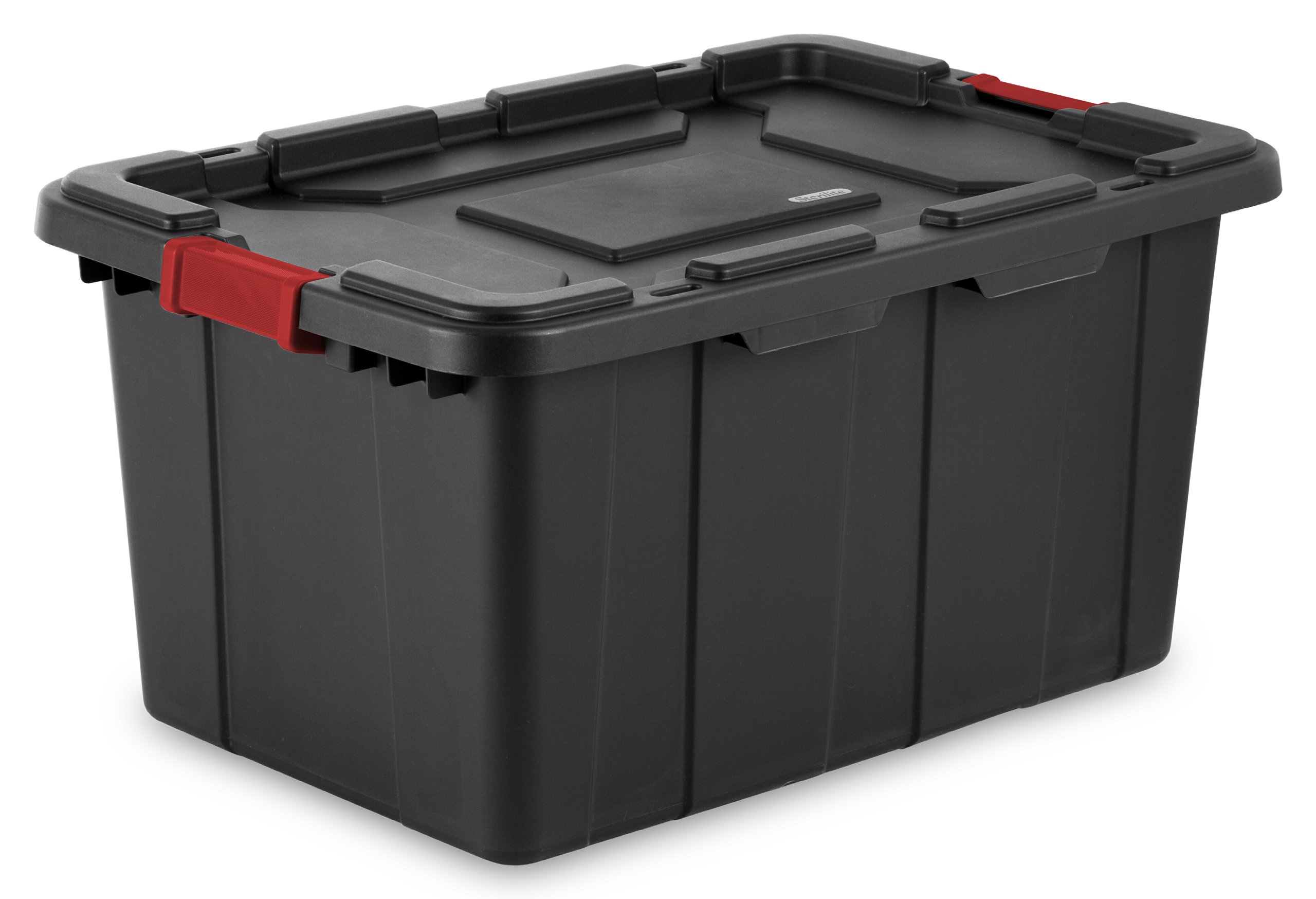 Sterilite Heavy-Duty Storage Bins Bundle - 15 Gallon (6-Pack) & 27 Gallon (4-Pack) Plastic Totes with Secure Latching Lids - Perfect for Home Organization, Garage Storage, and Industrial Use