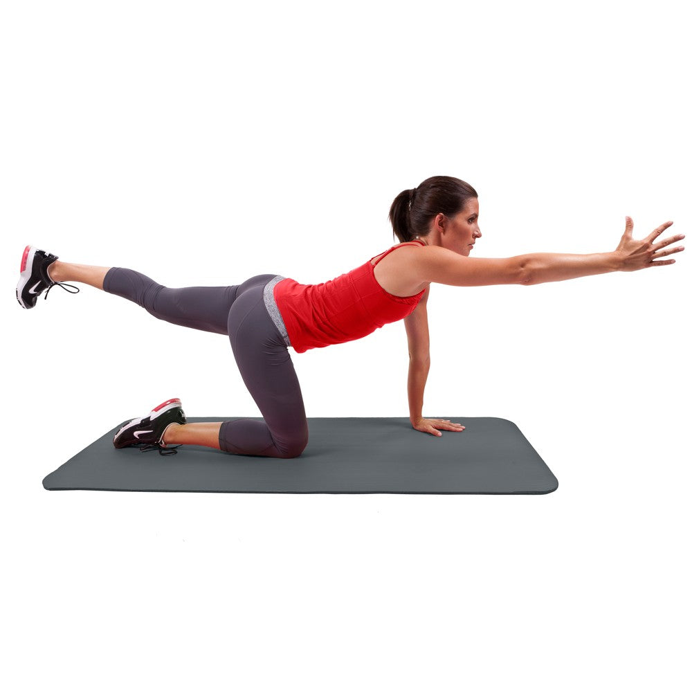 GoFit Premium Yoga Mat 2x6 Feet with Carry Handle - Non-Slip Exercise Mat for Home Workouts, Yoga, Pilates & Gym Training