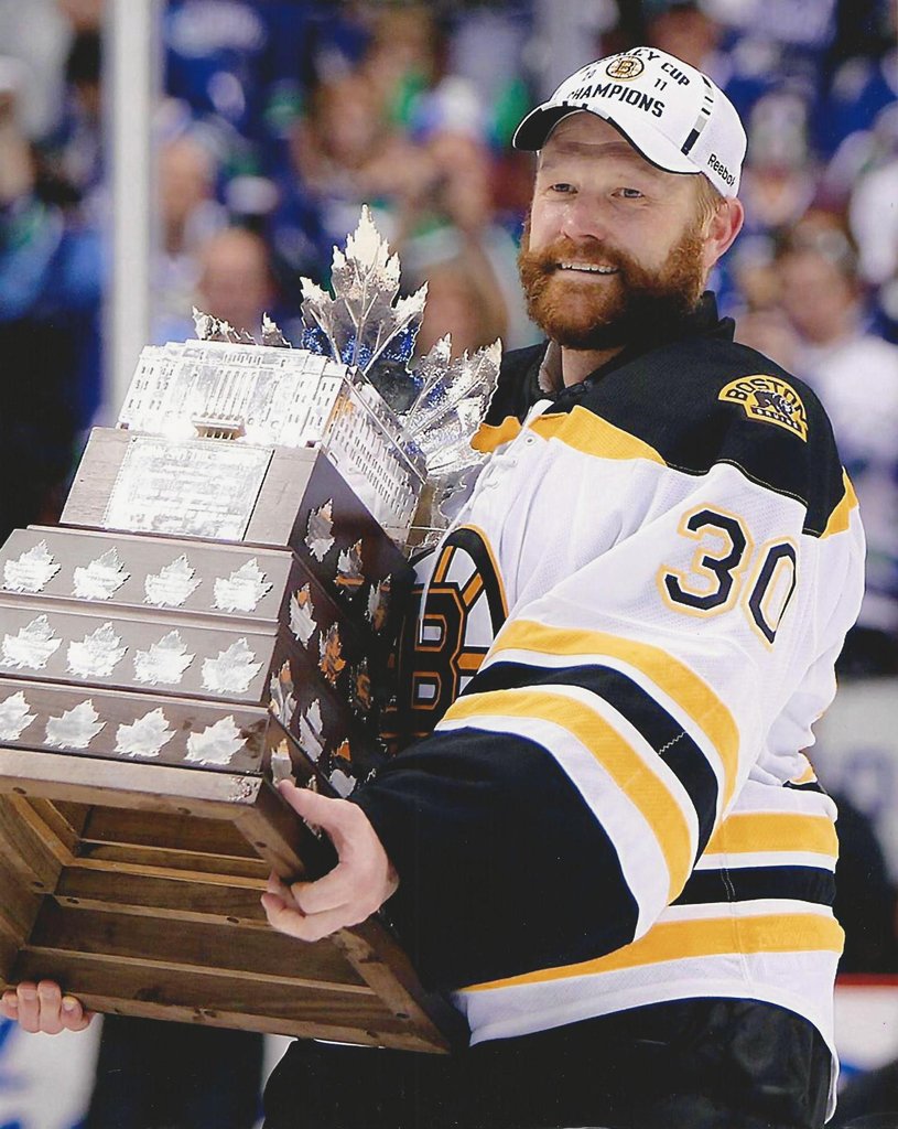Boston Bruins Tim Thomas Stanley Cup Championship Photo - Premium Hockey Memorabilia for Fans, Man Cave & Sports Room Decor