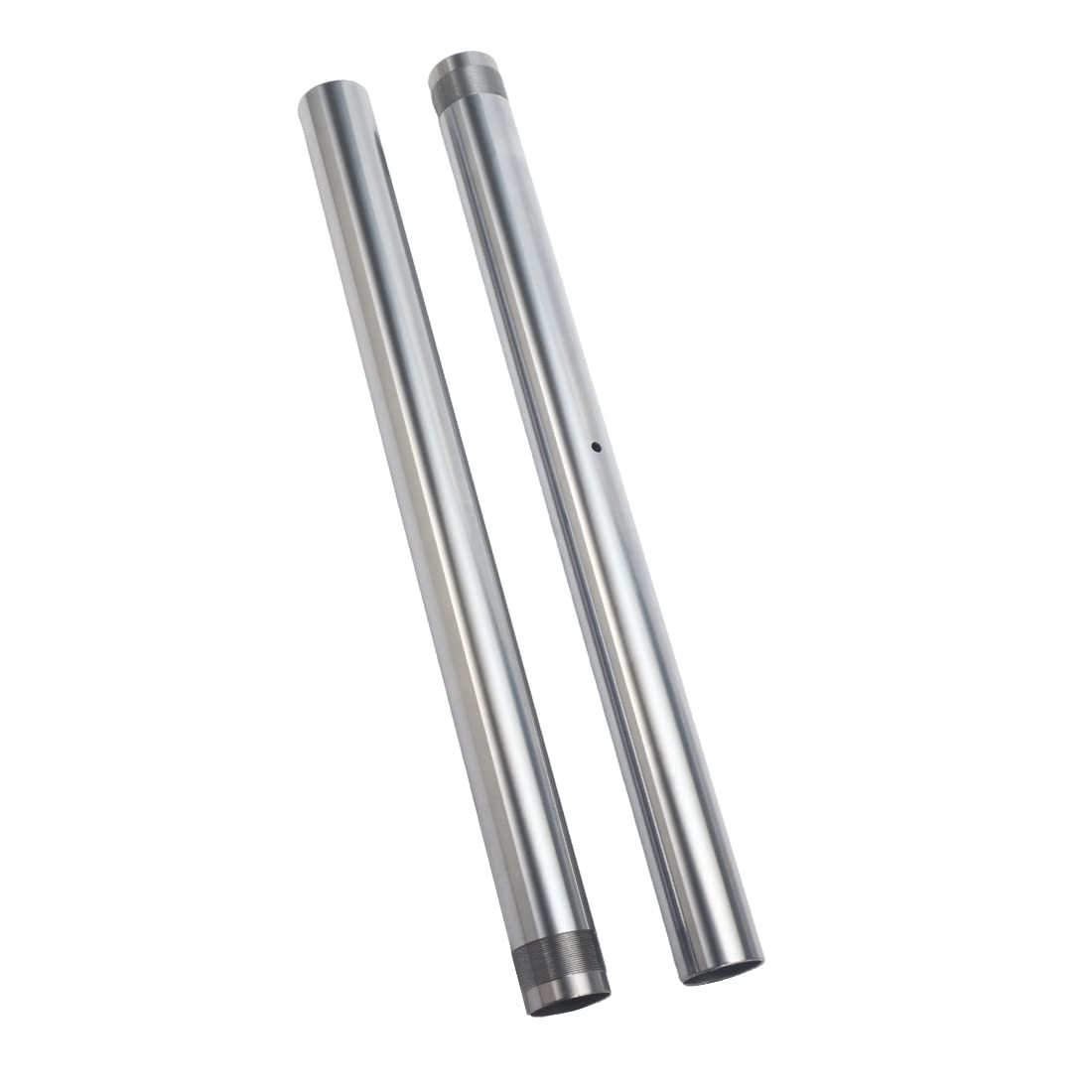 Premium Silver Motorcycle Fork Tubes - Compatible with Suzuki GSXR1000R GSX-R1000R GSXR1000RZ GSX-R1000RZ (2017-2022) - Front Inner Fork Pipes for Enhanced Ride Stability & Performance - Perfect for Street Racing, Track Days & Performance Upgrades