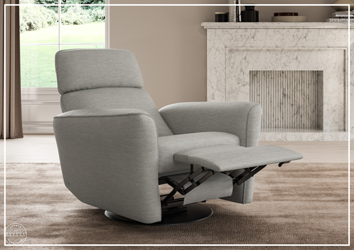 Power & Manual Recliner Chair with Welted Fabric - Comfortable Lift Chair for Living Room, Home Theater & Office - Adjustable Electric Reclining Sofa with USB Charging Port