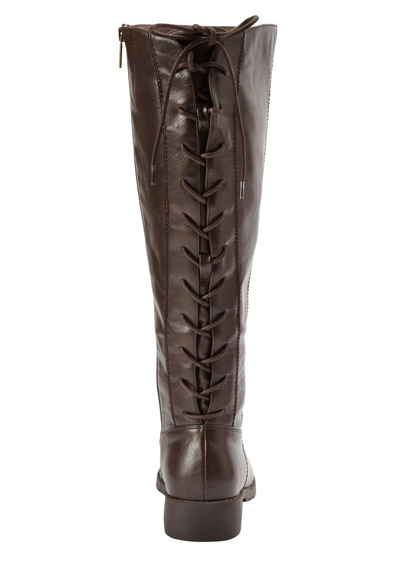 Comfortview Women's Wide Width Charleston Wide Calf Boots - Waterproof Winter Snow Boots for Women with Arch Support | Perfect for Cold Weather, Outdoor Activities & Casual Wear