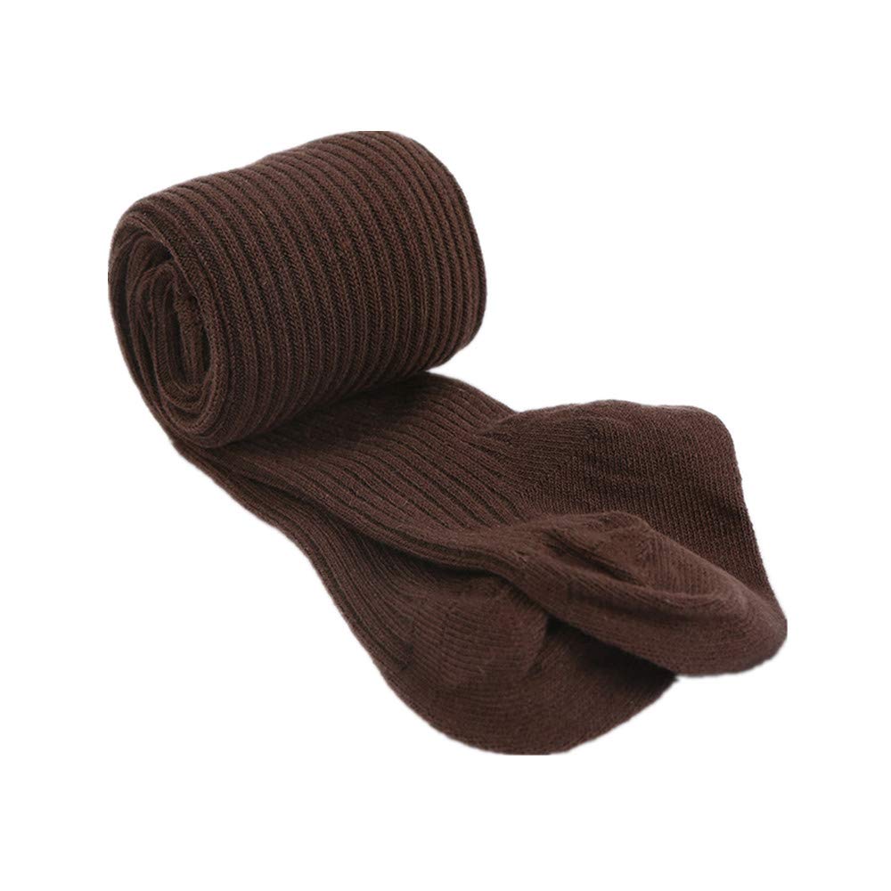 Merqwadd Baby Girls Cotton Tights - Soft Cable Knit Leggings & Stockings for Infants & Toddlers | Warm Winter Pantyhose for Playtime, Daycare & Family Outings
