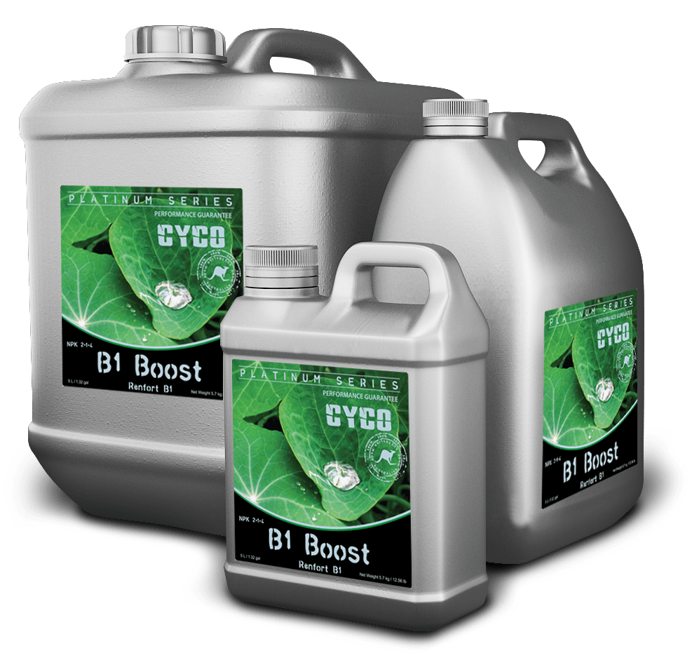 Cyco B1 Boost - Premium Plant Nutrient Enhancer for Hydroponics & Soil Gardening | Ideal for Indoor & Outdoor Plant Growth