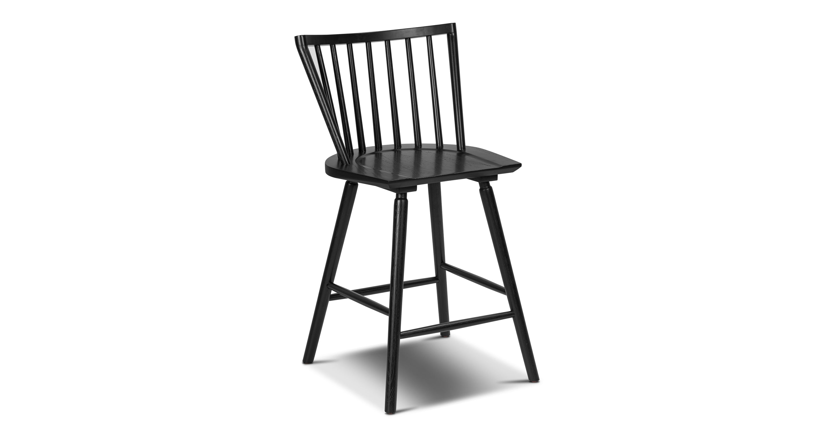 Talia 24 Inch Bar Stool - Modern Kitchen Counter Height Stool with Backrest - Perfect for Breakfast Bars, Kitchen Islands & Home Dining Areas