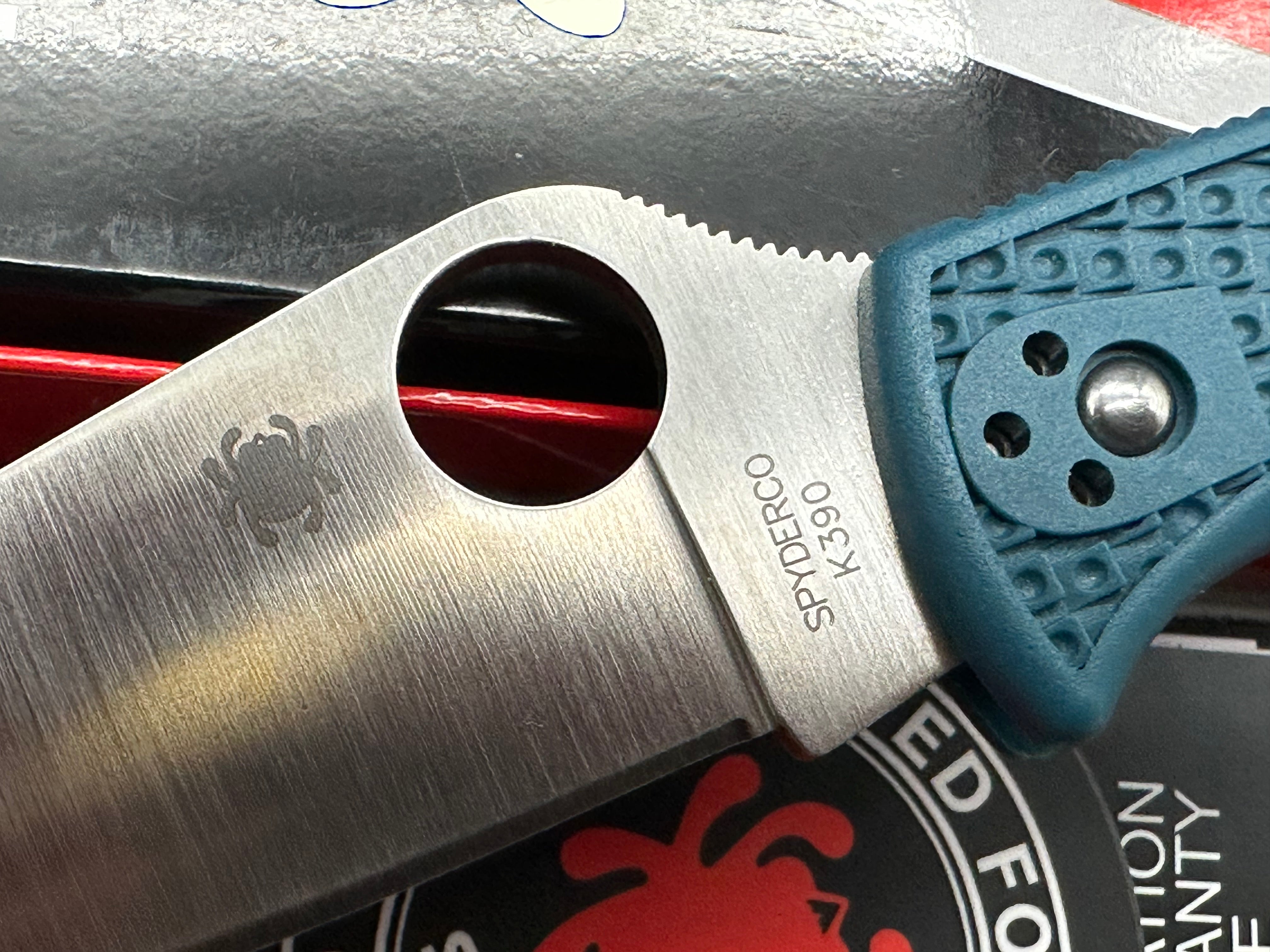 Spyderco Endela Lightweight Folding Knife - 3.41
