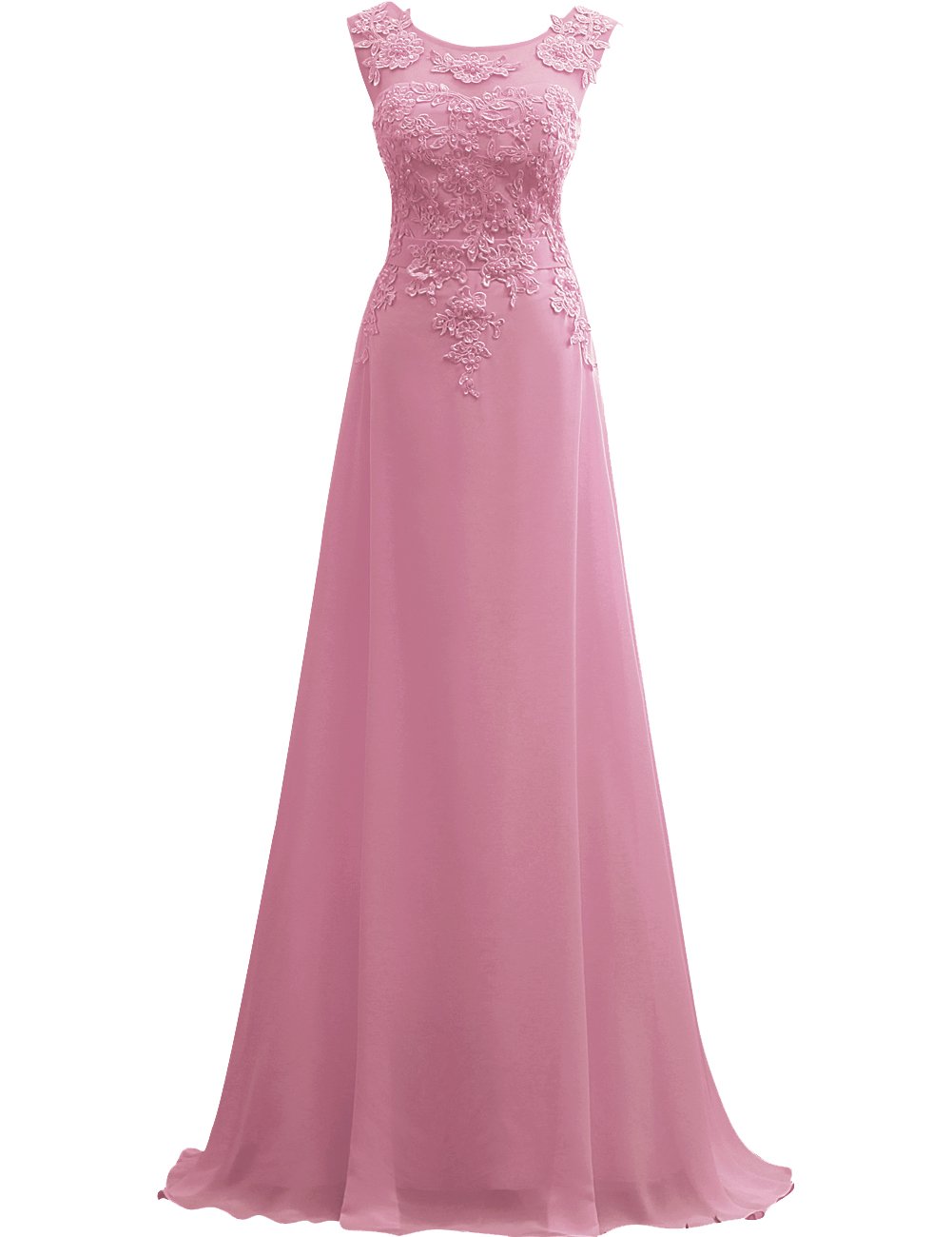 Elegant Long Prom Dresses for Women - Formal Lace Evening Gowns Sleeveless for Homecoming, Wedding, and Special Occasions