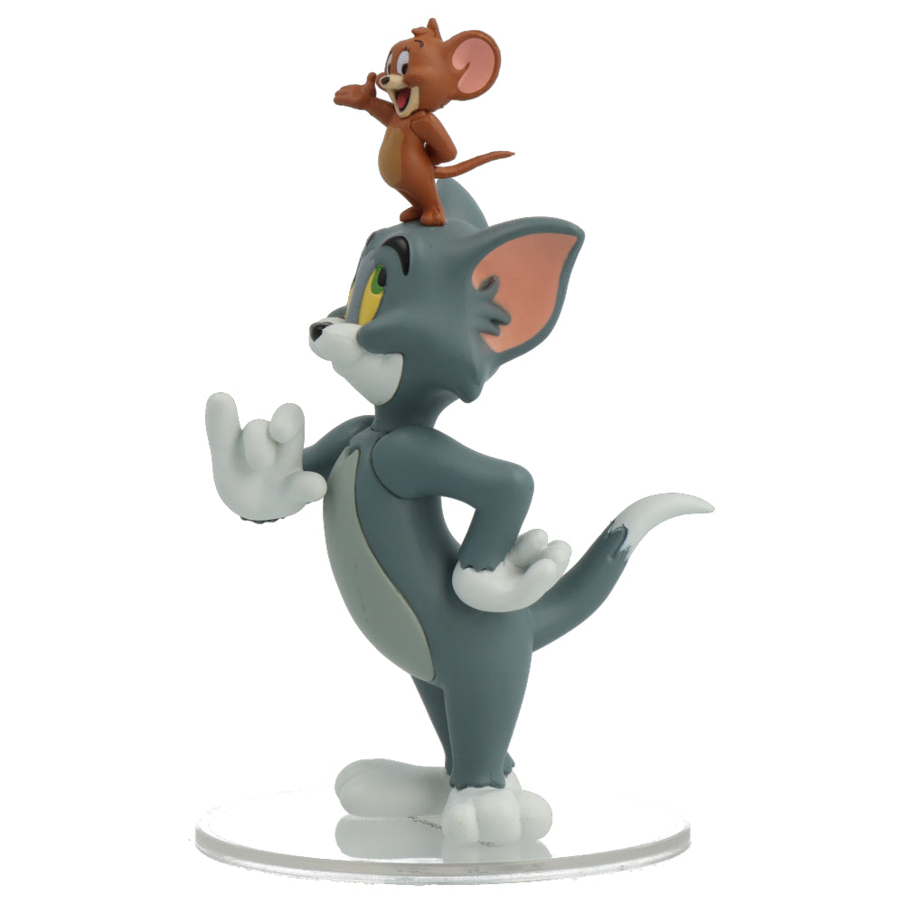 Tom & Jerry UDF Figurine - Jerry Sitting on Tom's Head | Collectible Cartoon Character Statue | Perfect for Home Decor, Office Display & Anime Fans Gift