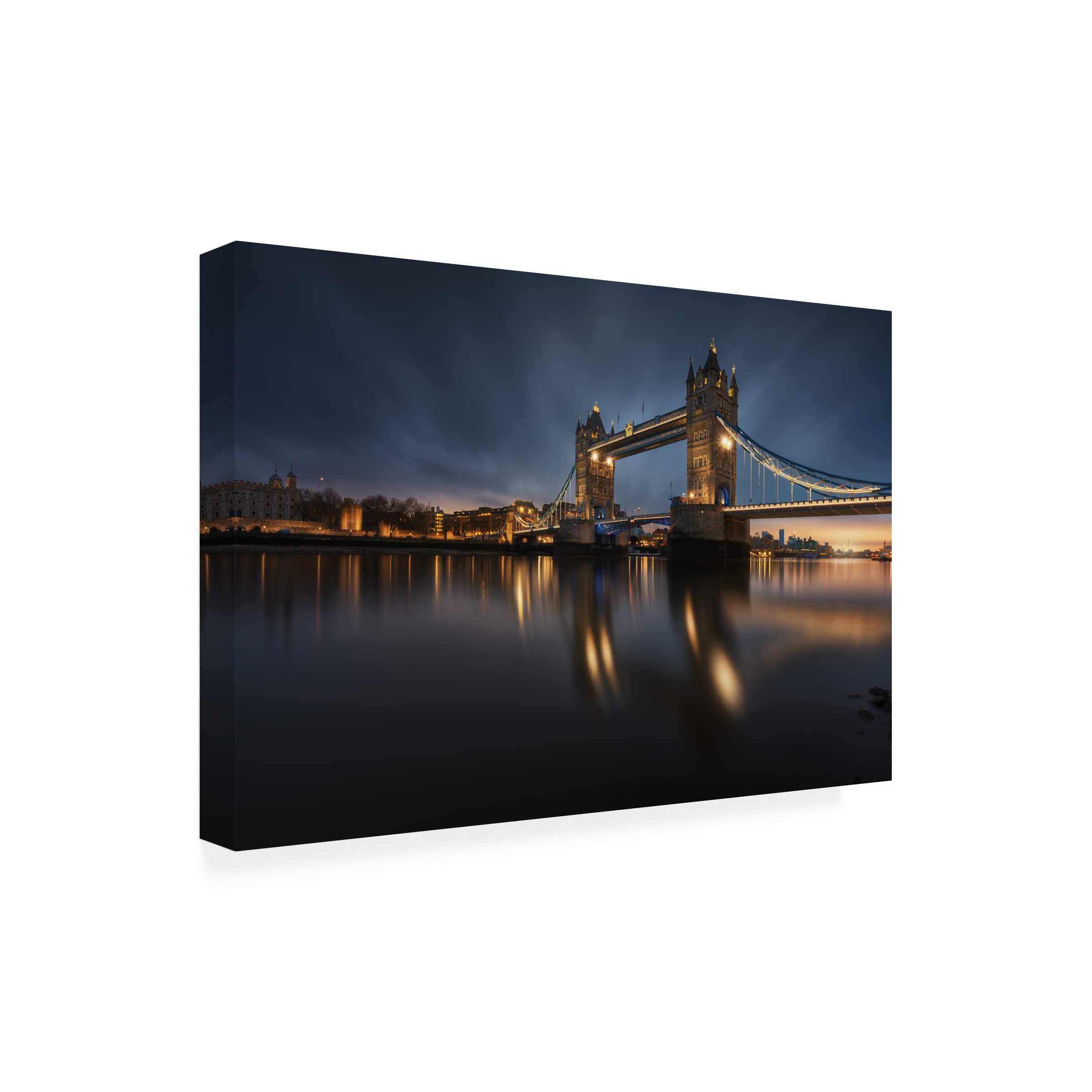 Juan Pablo De 'Otra Caasda' Canvas Wall Art Print - Modern Abstract Painting for Living Room, Bedroom & Office Decor