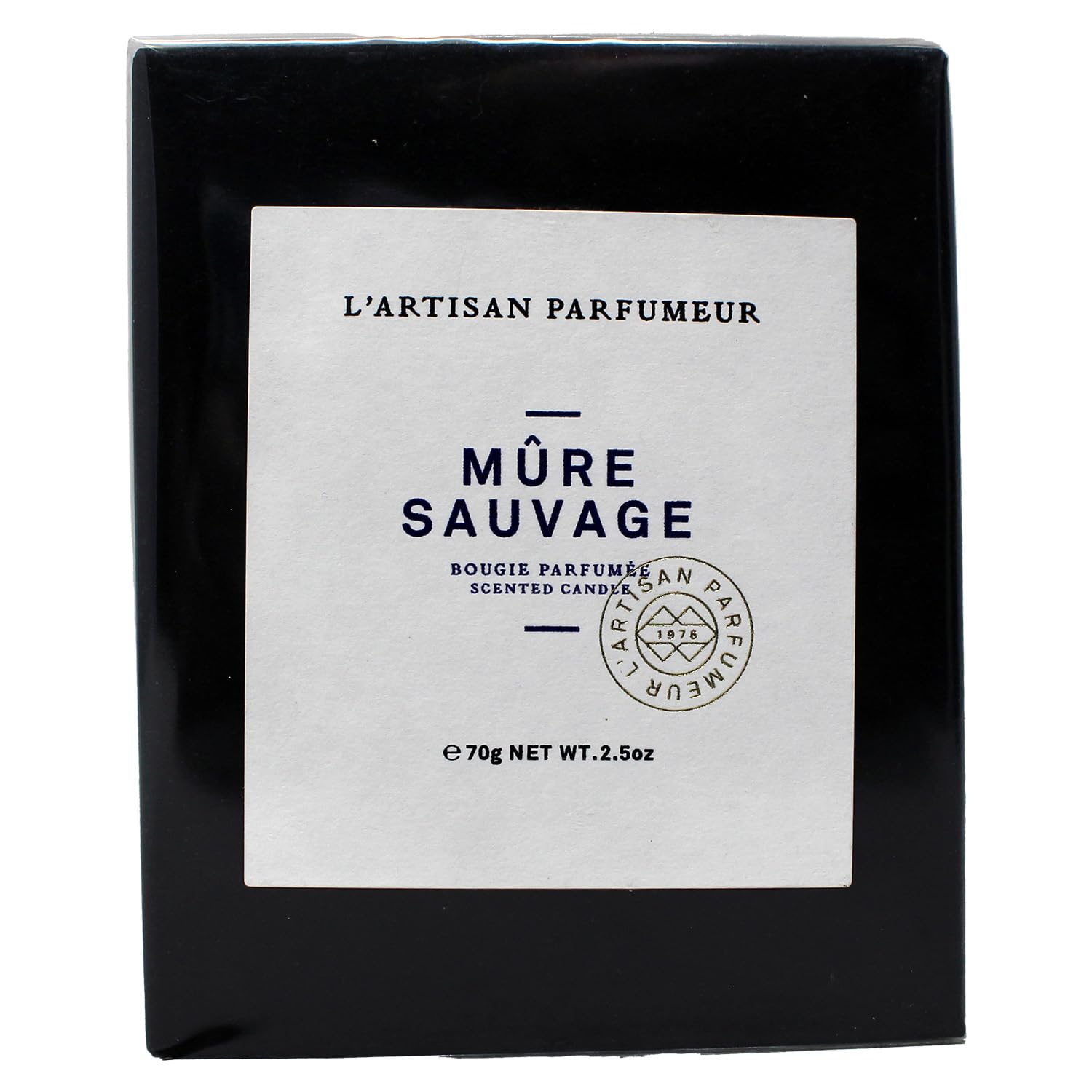 L'Artisan Parfumeur Unisex Mure Sauvage Scented Candle - 2.47 oz Fragrance for Home & Relaxation - Perfect for Living Room, Bedroom & Spa - 3660463003689