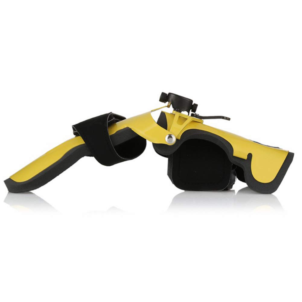 Control Cobra Bowling Wrist Support Brace - Right Hand Yellow Medium Size | Perfect for Bowling Enthusiasts & League Players | Improves Wrist Stability & Accuracy