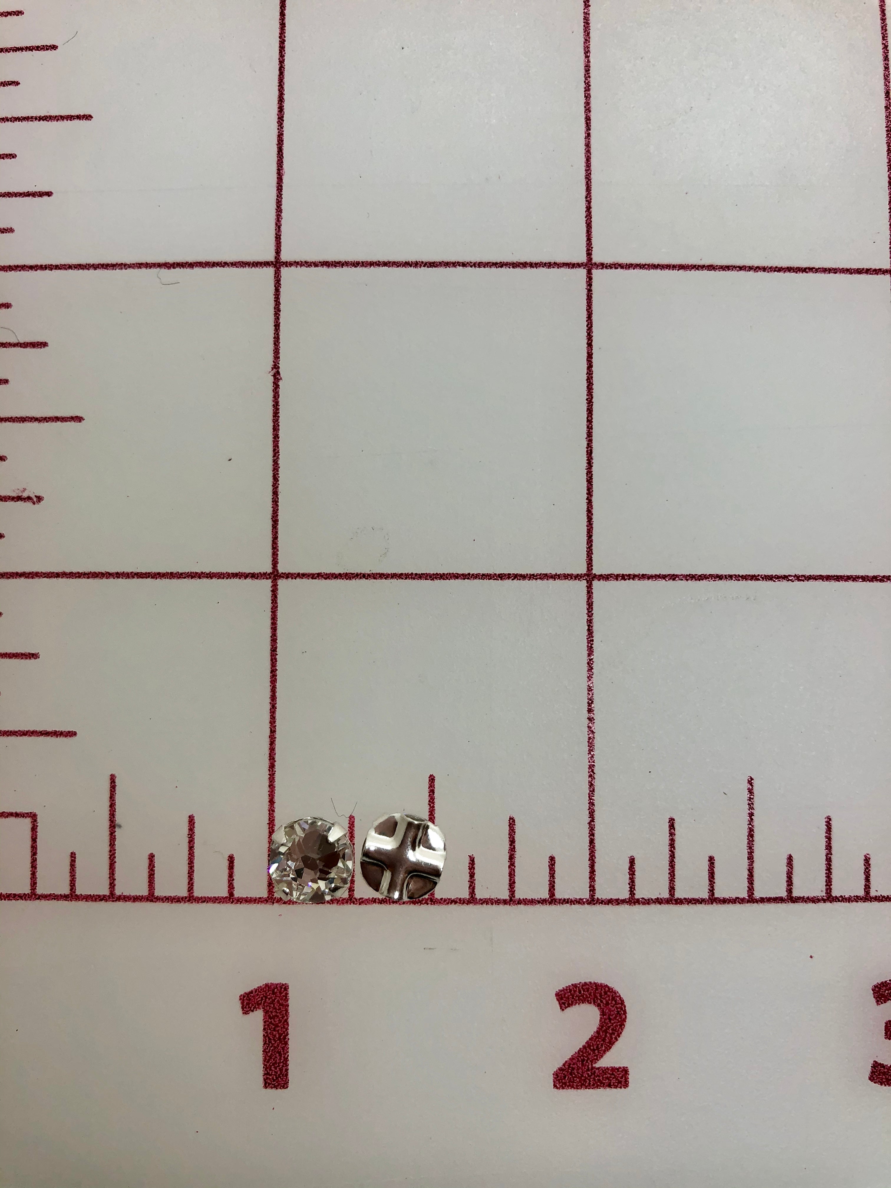 Swarovski 30SS Rose Montees Rhinestones - Premium Crystal Stones for Jewelry Making, DIY Crafts, and Fashion Accessories | Perfect for Bridal, Costume, and Home Decor Projects