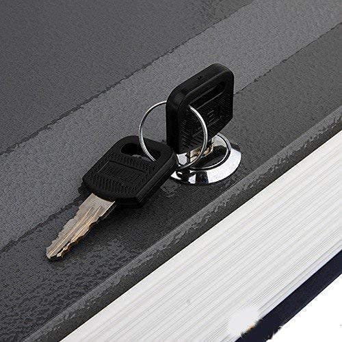 SYGNIUS Metal Book Safe Lock Box for Cash, Jewelry, Passport & Valuables | Portable Hidden Dictionary Secret Storage with 2 Keys | Perfect for Home, Office, Travel & Emergency Use (Small Size)