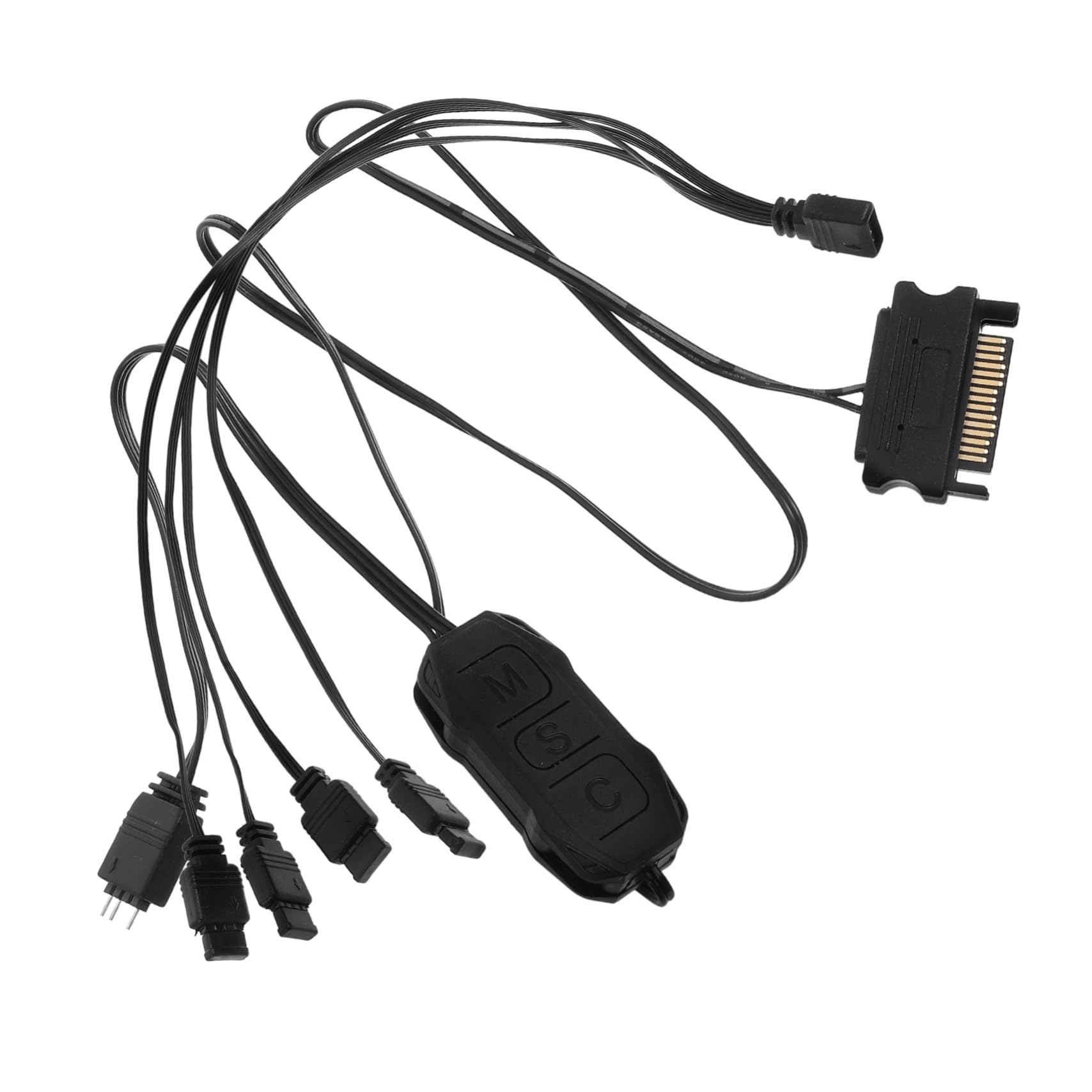 Mini RGB LED Controller for PC Motherboard - Easy Install RGB Lighting for Gaming Setup
