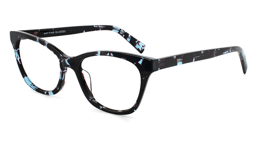 Stylish Multi-Pattern Cateye Glasses Frame WD2166 - Trendy Eyewear for Women, Fashionable Accessory for Daily Wear & Special Occasions