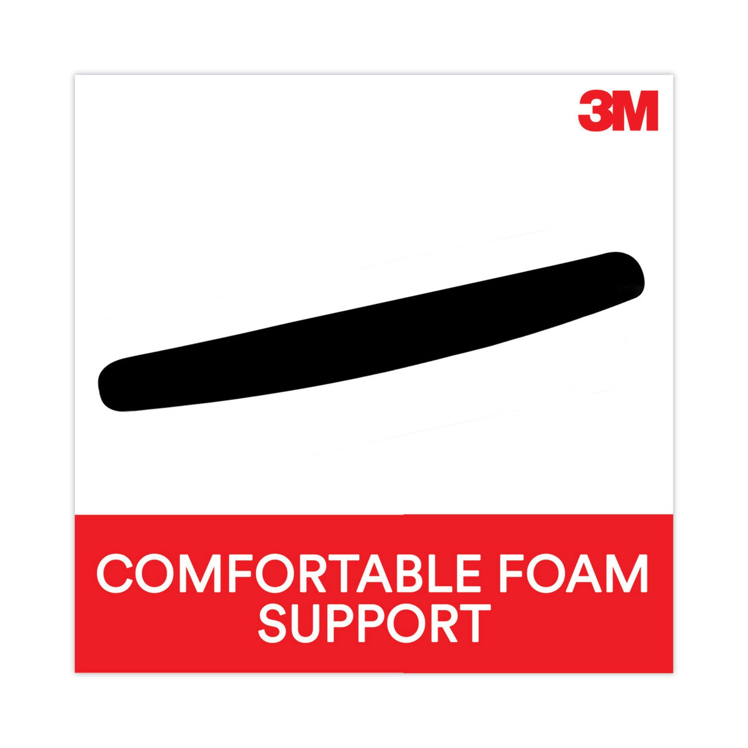3M™ Antimicrobial Foam Keyboard Wrist Rest - 18