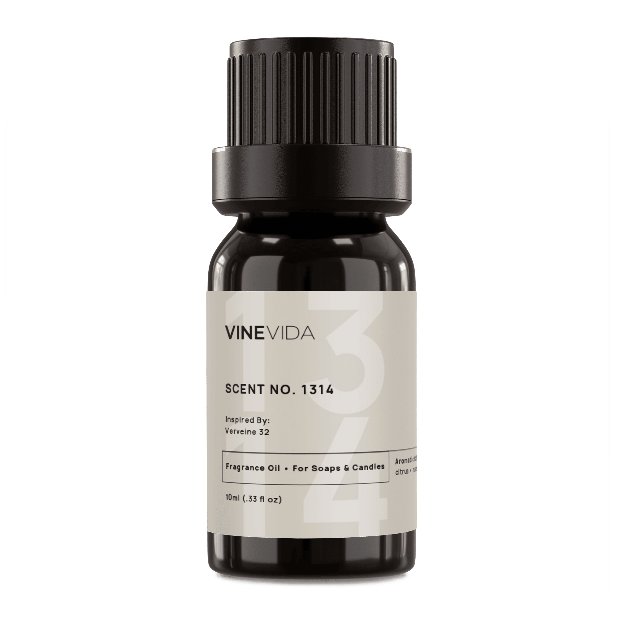 NO. 1314 Fragrance Oil for Soaps & Candles - Inspired by Verveine 32 by Le Labo | Vegan, Long-Lasting Scent for DIY Home, Spa & Aromatherapy