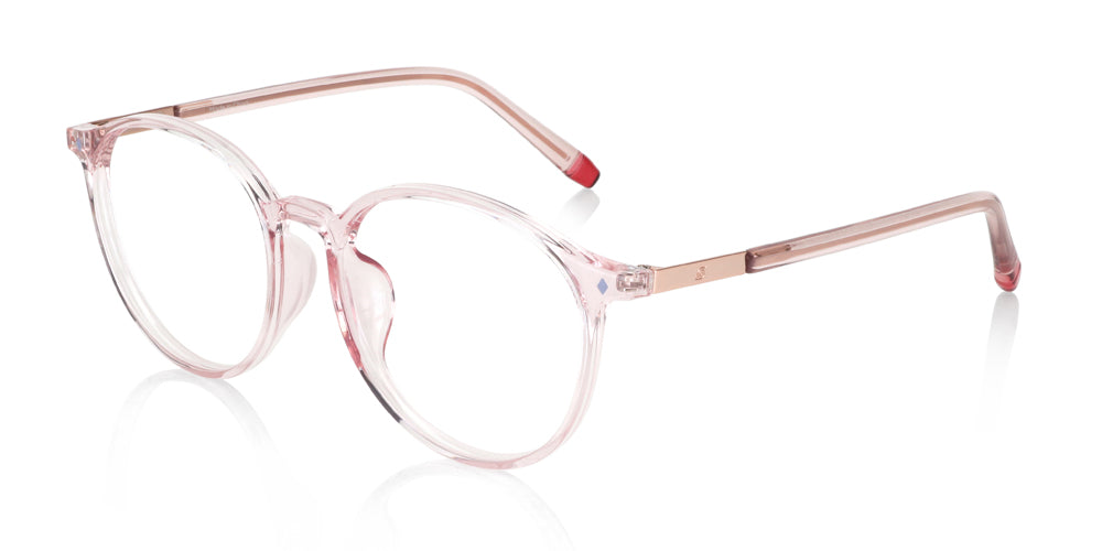 JINS x NARUTO SAKURA Model Pink Glasses - Anime Inspired Eyewear for Naruto Fans - Perfect for Cosplay, Fashion & Daily Wear