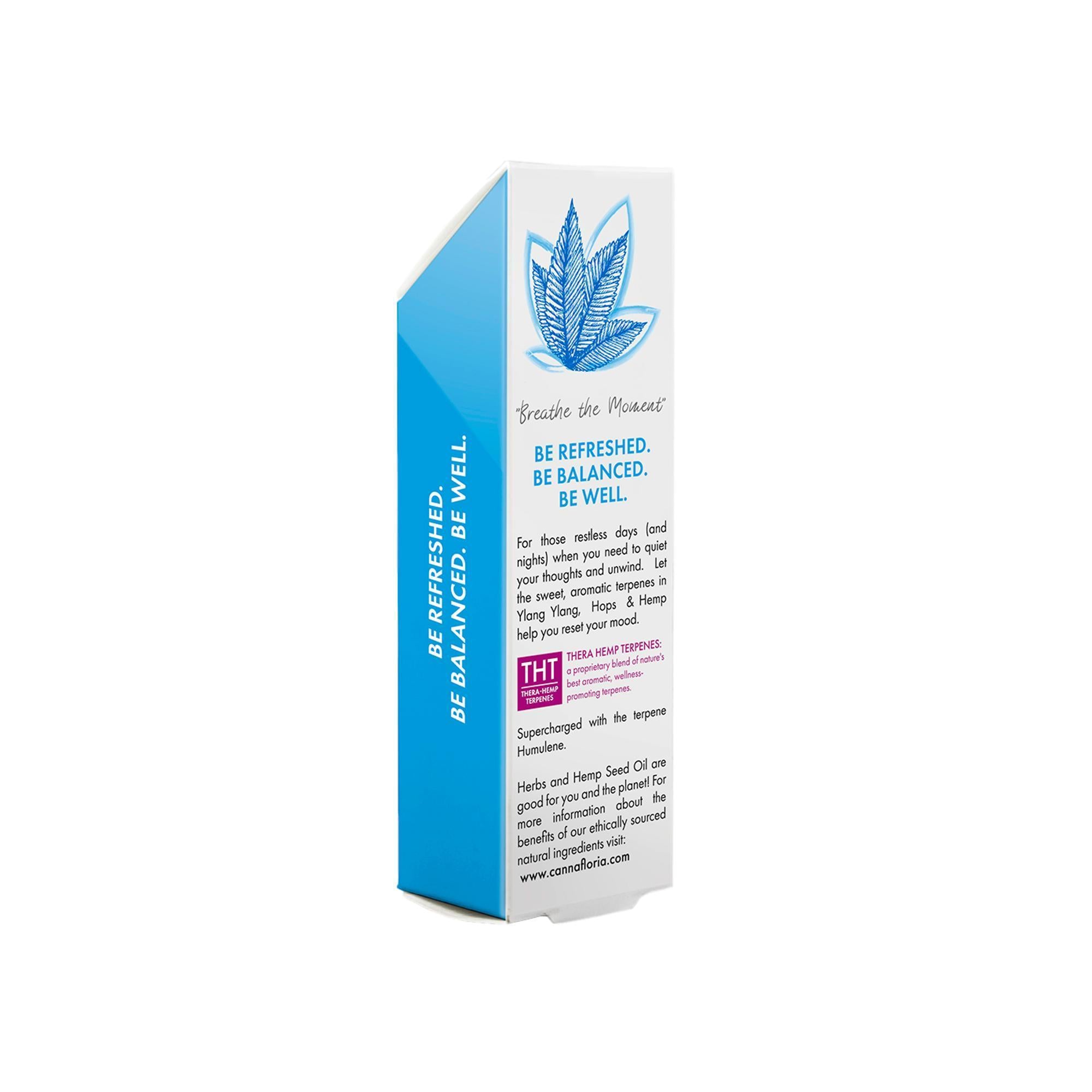 Cannafloria Essential Oil Roll On for Stress Relief & Relaxation - Portable Aromatherapy for Home, Office & Travel