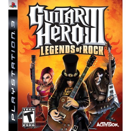 Guitar Hero III: Legends of Rock - Wireless Guitar Controller Bundle for PlayStation & Xbox | Perfect for Rock Music Lovers & Party Gaming Nights