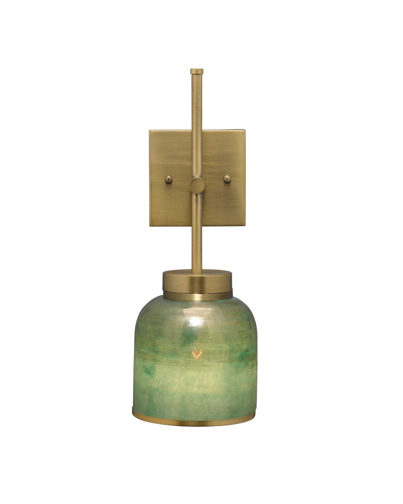 Vapor Single Sconce Wall Light - Modern LED Wall Sconce for Bedroom, Living Room & Hallway Lighting - Energy Efficient Indoor Wall Lamp