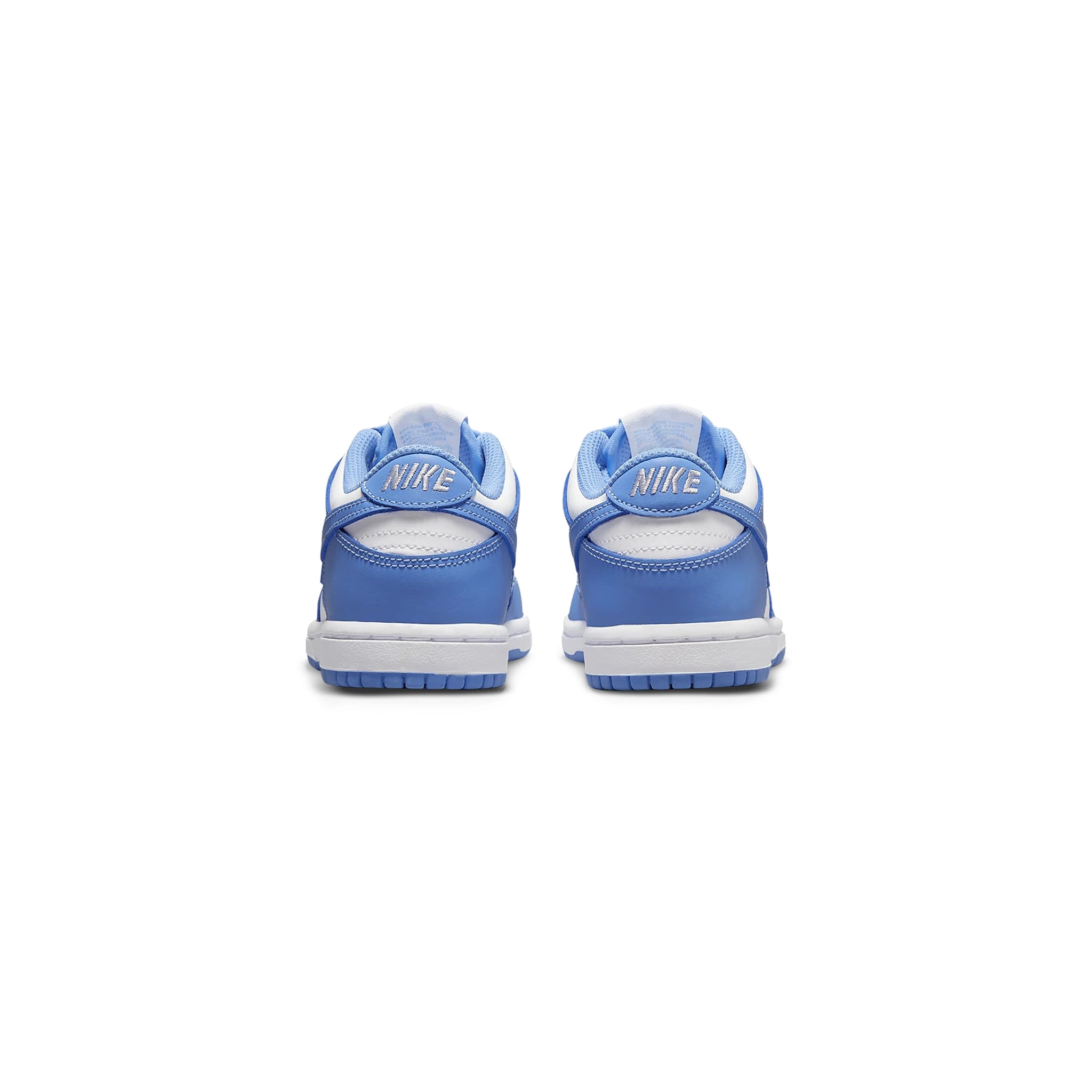Nike Dunk Low UNC Sneakers (2021/2024) - Boys' Preschool (PS) Size - Comfortable Basketball Shoes for Kids' Sports & Casual Wear