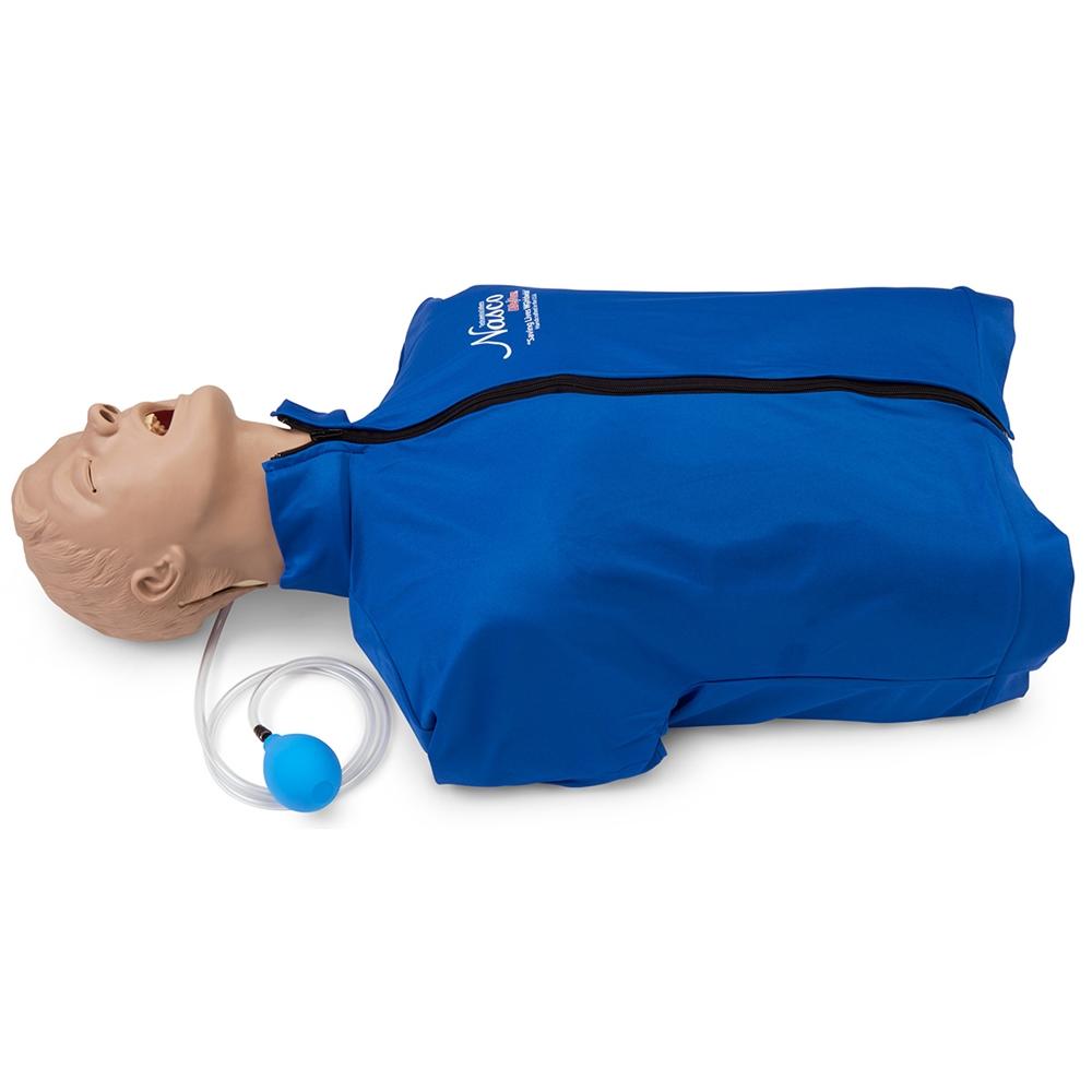 Advanced Airway Larry Airway Management Trainer Torso - Realistic CPR Manikin for EMT, Paramedic & Nursing Training - Practice Intubation, Ventilation & Airway Management Techniques