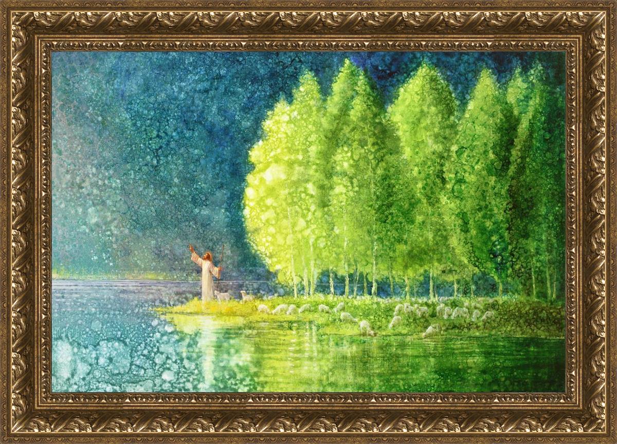 Beside Still Waters - Premium Home Decor & Wall Art for Living Room, Bedroom, Office | Perfect for Relaxation & Meditation Spaces