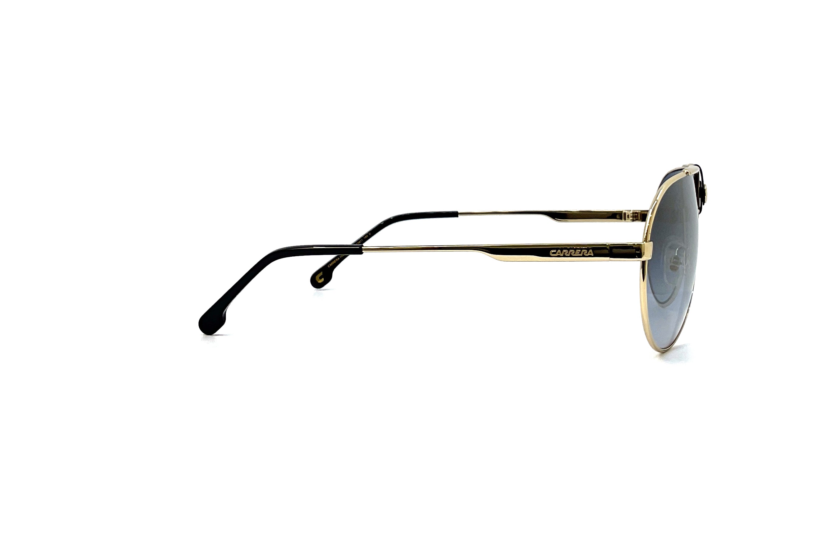 Carrera 1033/S Black Gold Sunglasses - Polarized UV Protection for Men & Women - Perfect for Driving, Running, and Outdoor Activities