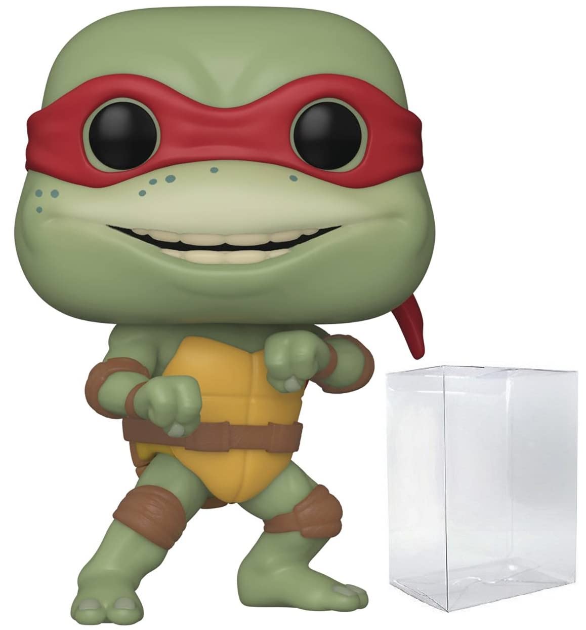 Funko Pop! Vinyl Figure - Teenage Mutant Ninja Turtles II: Secret of The Ooze Raphael (3.75 inches) with Pop Box Protector Case | Collectible Action Figure for TMNT Fans, Home Display & Gift Giving