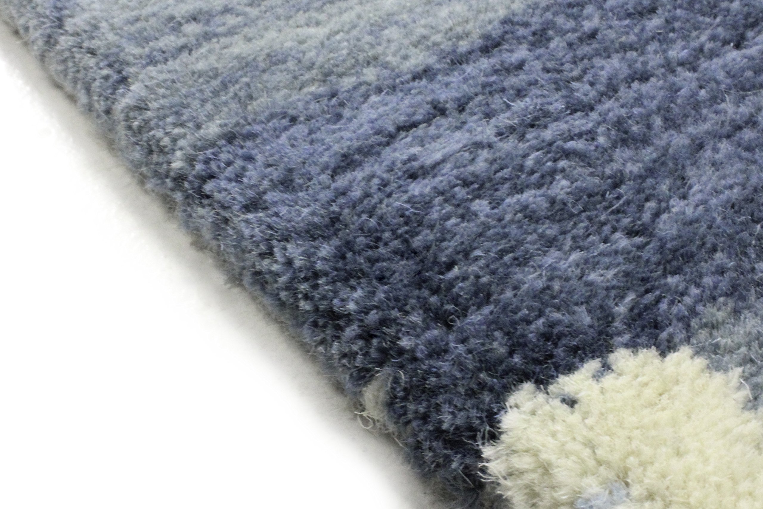 Bashian Soft Plush Area Rug 8.6x11.6 Feet Light Blue - Perfect for Living Room, Bedroom & Home Decor