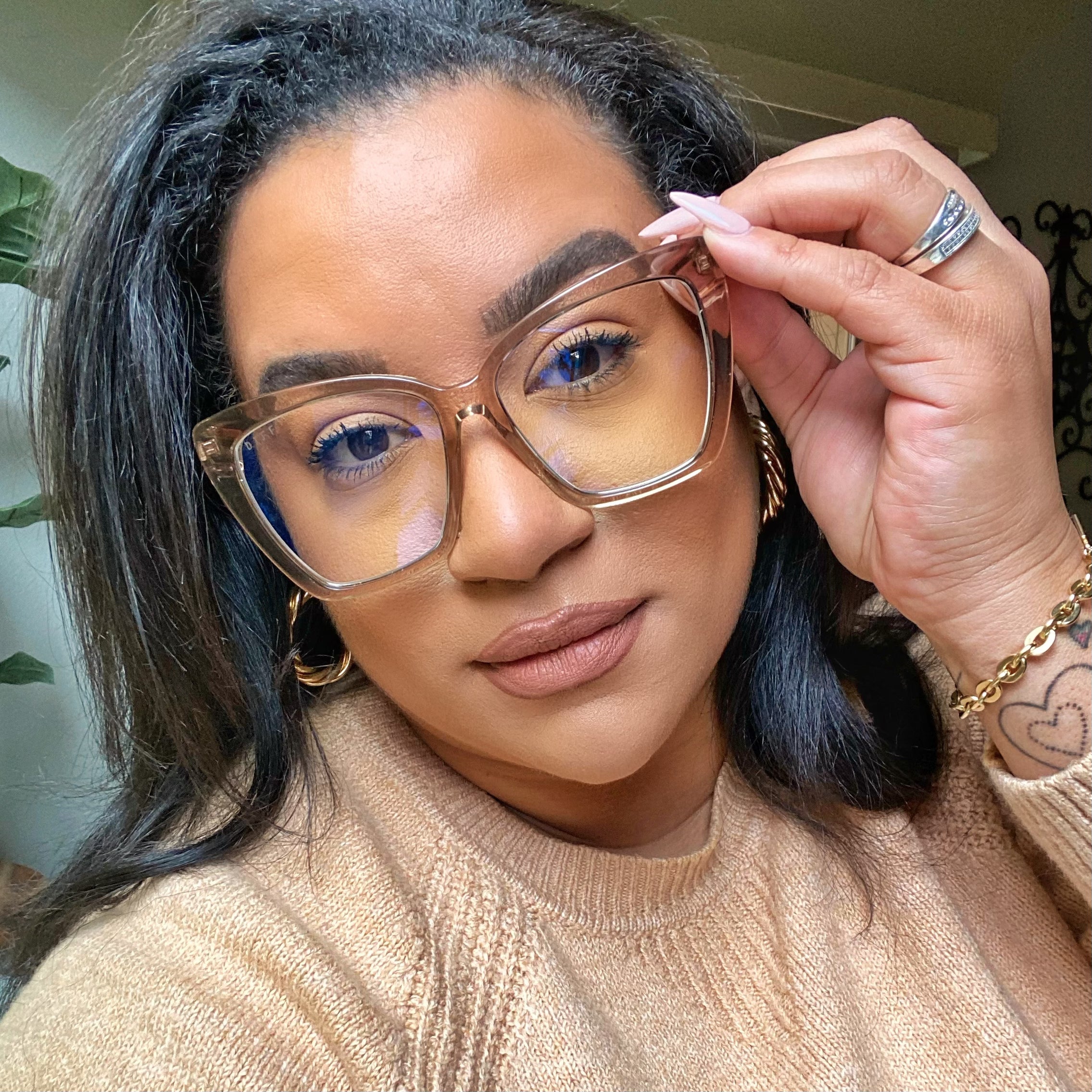 BECKY IV Black Prescription Glasses - Stylish & Comfortable Eyewear for Women | Perfect for Reading, Driving & Daily Use