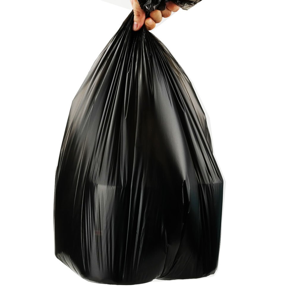 Black 6 Gallon Trash Bags - 250 Count Heavy Duty Trash Can Liners for Kitchen, Bathroom & Office Waste Disposal