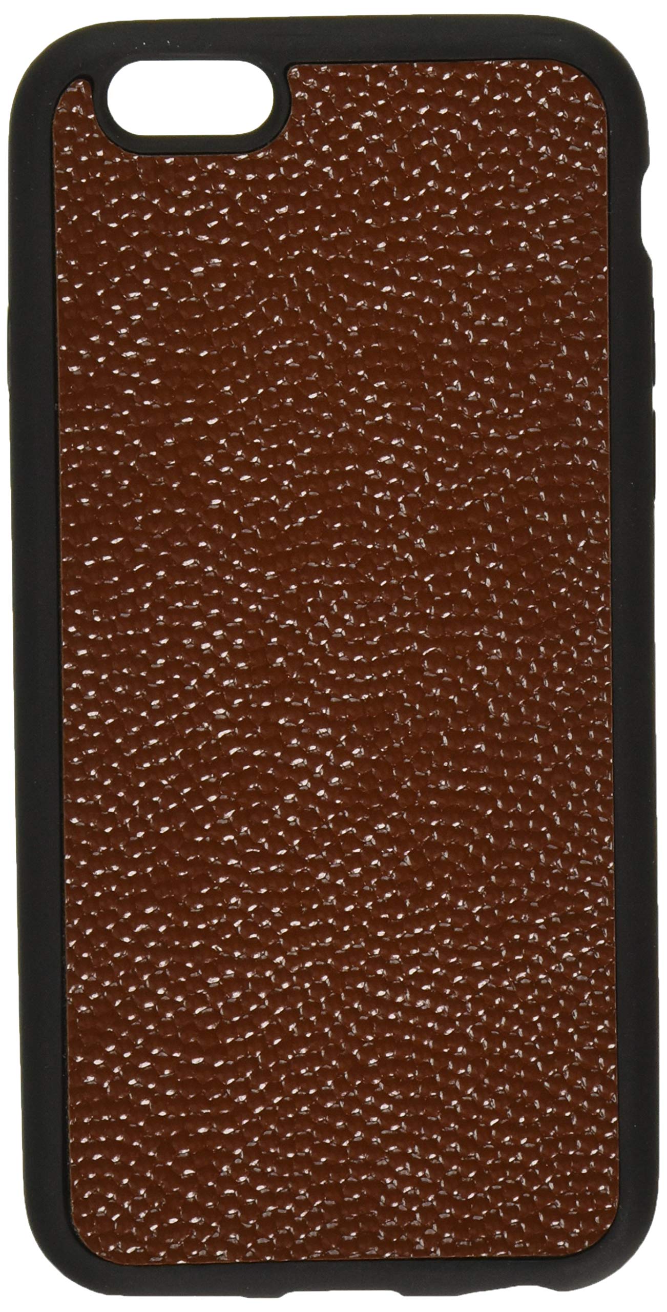 Apple iPhone 6 4.7-inch Crystal Skin Leather Case - Brown Basketball Texture Protective Cover with Retail Packaging | Perfect for Sports Enthusiasts & Everyday Use