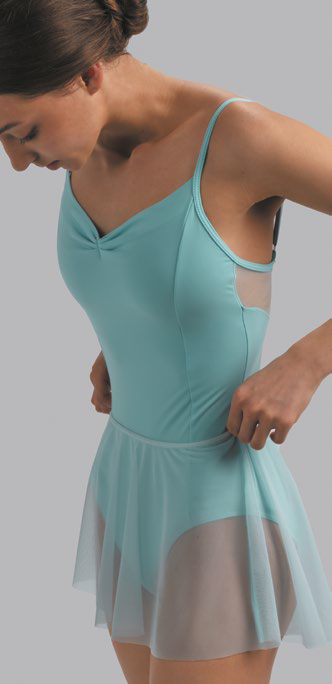 Grishko DA2005 Echo Mesh Ballet Skirt - Professional Dancewear for Ballet, Contemporary & Performance - Perfect for Rehearsals, Classes & Stage Shows