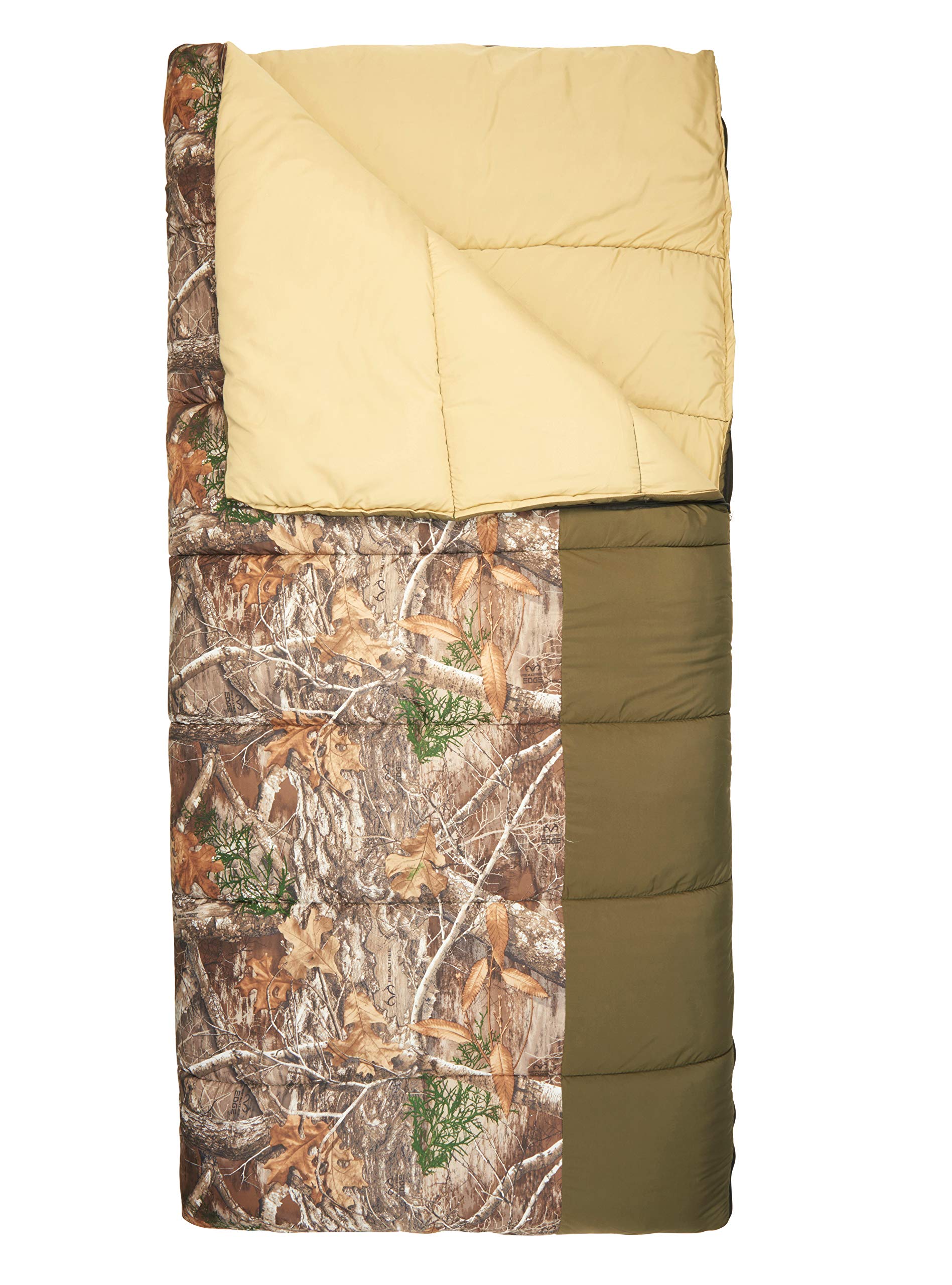 Slumberjack Middle Fork Adult Sleeping Bag - Lightweight & Durable for Camping, Hiking, Backpacking - Made in USA with Stuff Sack - Perfect for Outdoor Adventures & Cold Weather Camping
