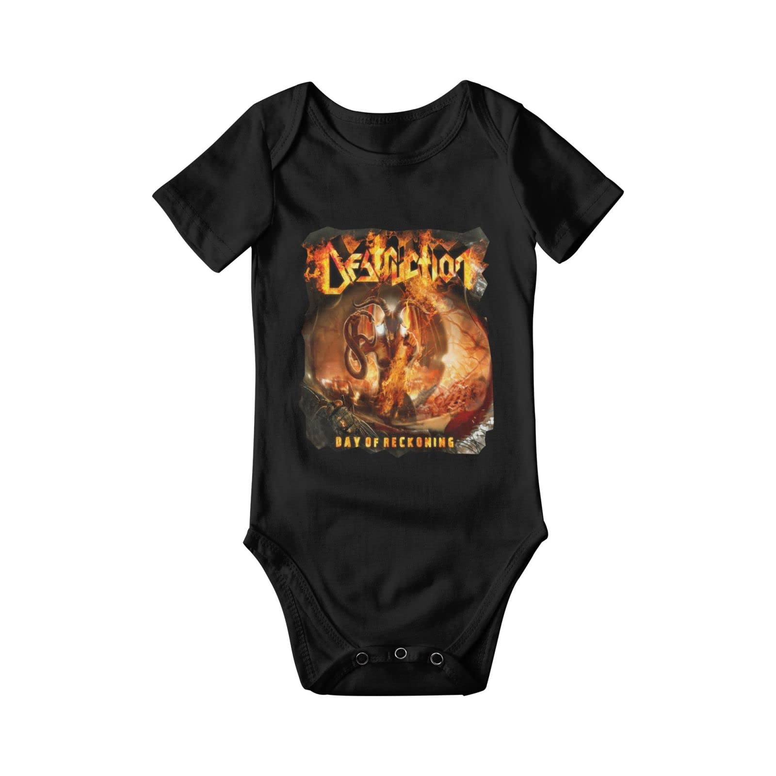 Unisex Baby Short-Sleeve Bodysuit - 3D Print Funny Cotton Romper | Soft Newborn Onesie for 0-3 Months | Perfect for Playtime, Photo Shoots & Everyday Wear