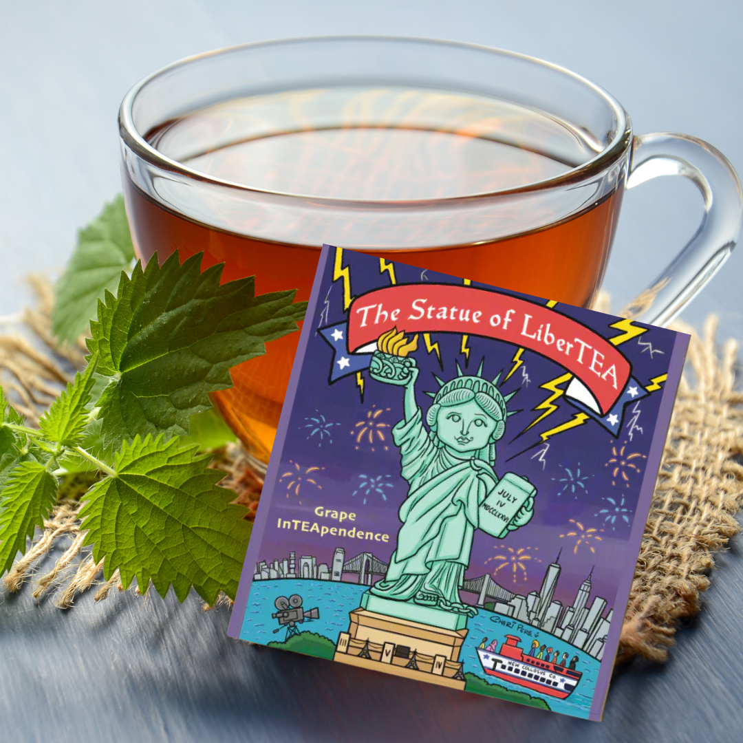 Statue of Liberty Grape Tea - Premium Independence Tea for Relaxation & Celebration | Perfect for Afternoon Tea, Gifts & Patriotic Events