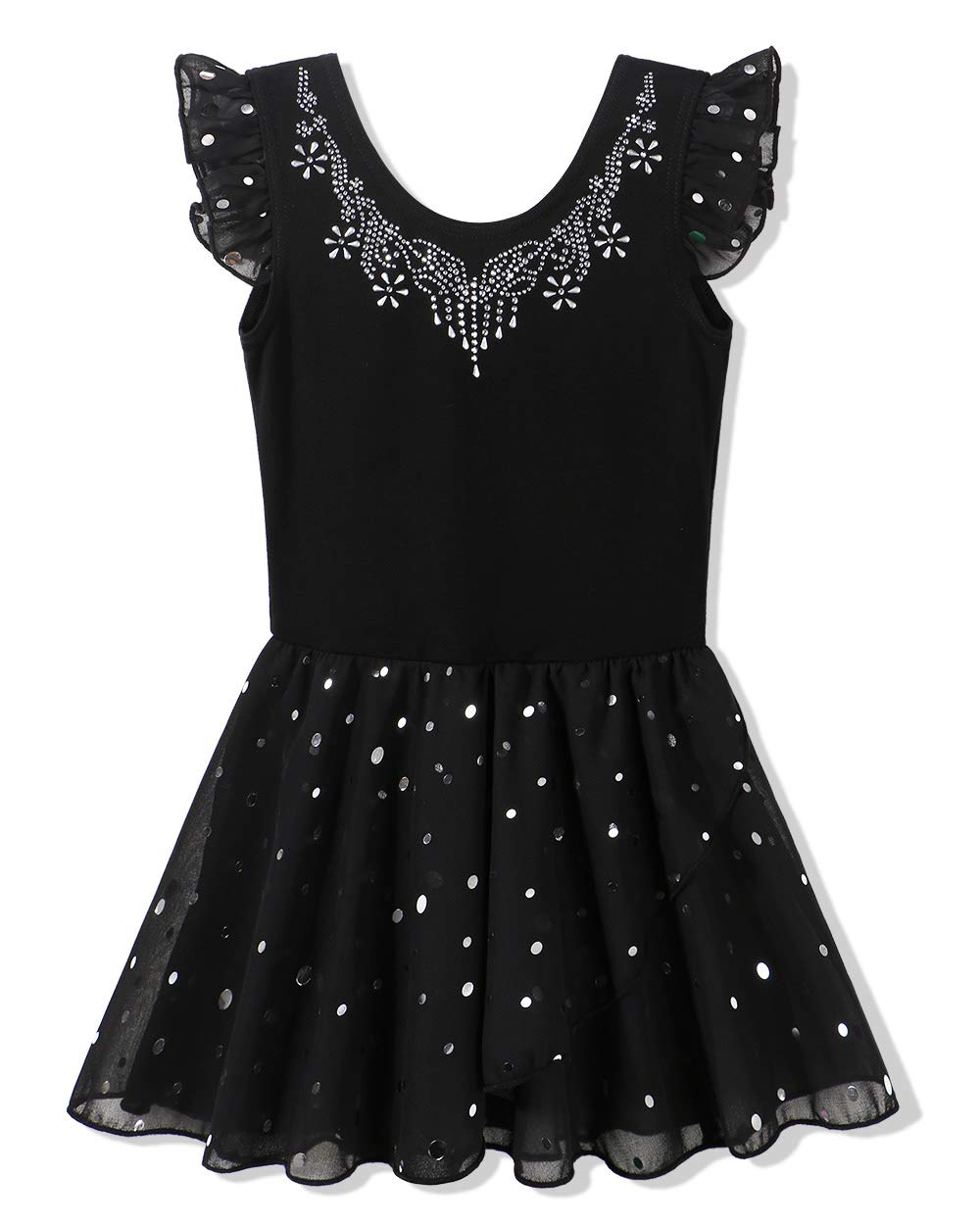 BAOHULU Girls Ballet Leotard with Skirt - Cartoon Tutu Dress for Dance & Performance | Perfect for Ballet Class, Recitals, and Dance Competitions