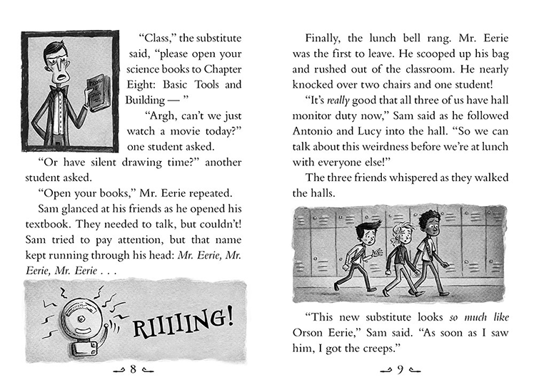 BRANCHES Eerie Elementary #09 The Art Show Attacks! - Scary Chapter Book for Kids Ages 6-10 | Perfect for Halloween Reading & Classroom Libraries