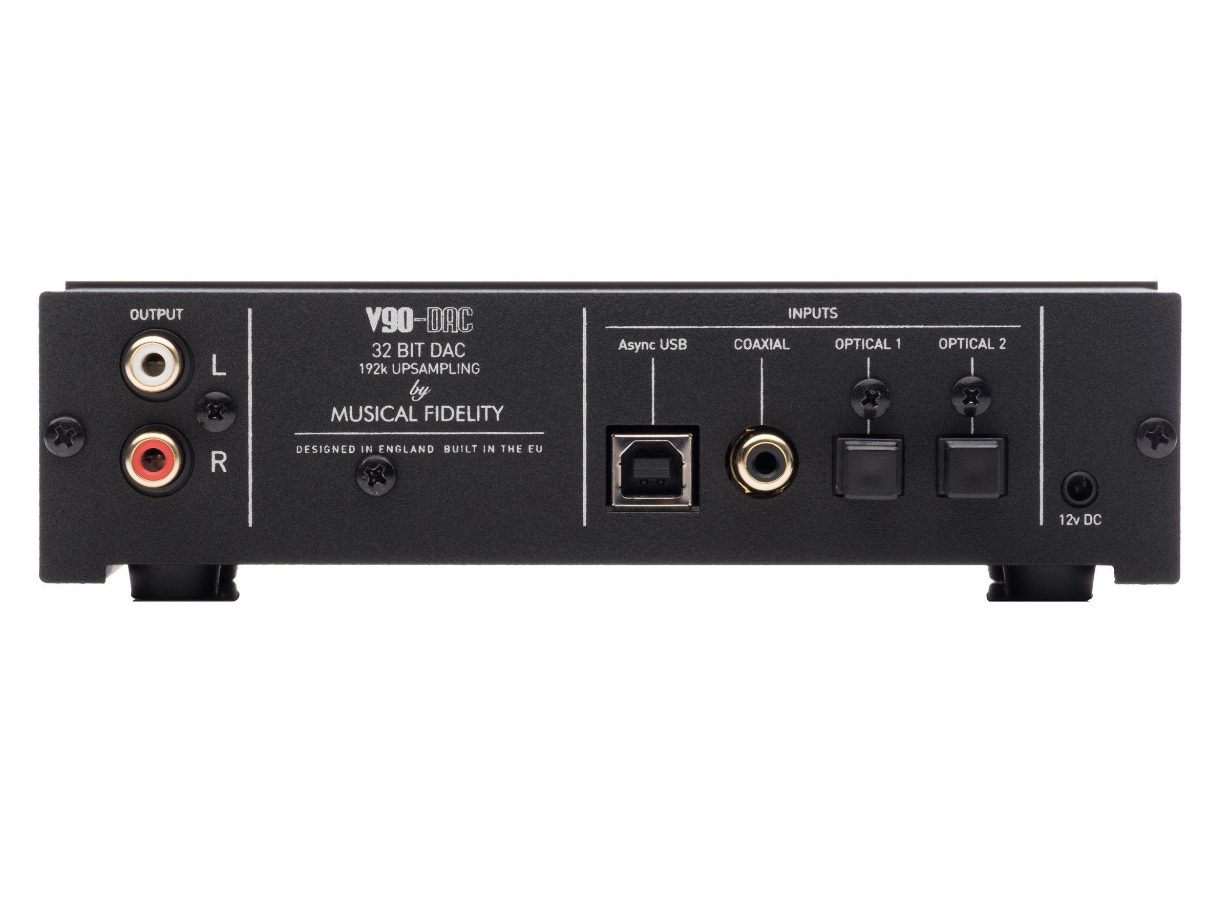 Musical Fidelity V90 DAC Digital to Analog Converter - High Resolution Audio for Home Theater, Hi-Fi Systems & Headphones | Perfect for Audiophiles & Music Lovers