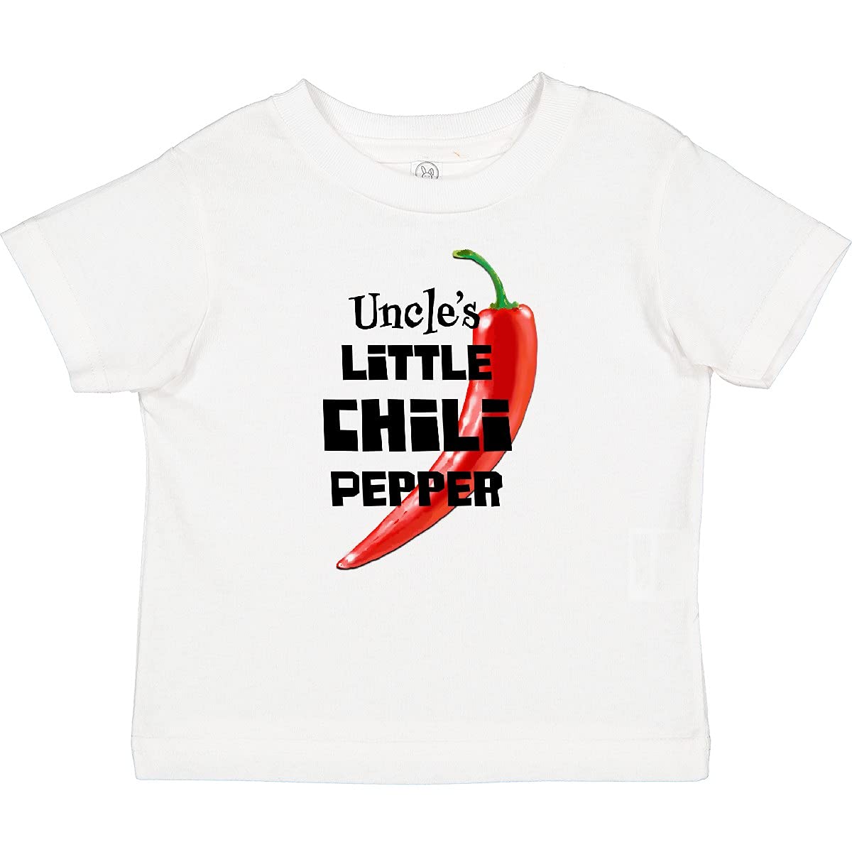 Inktastic Uncle's Little Chili Pepper Baby T-Shirt - Cute & Comfortable Infant Bodysuit for Boys & Girls - Perfect for Family Photos, Holidays & Everyday Wear