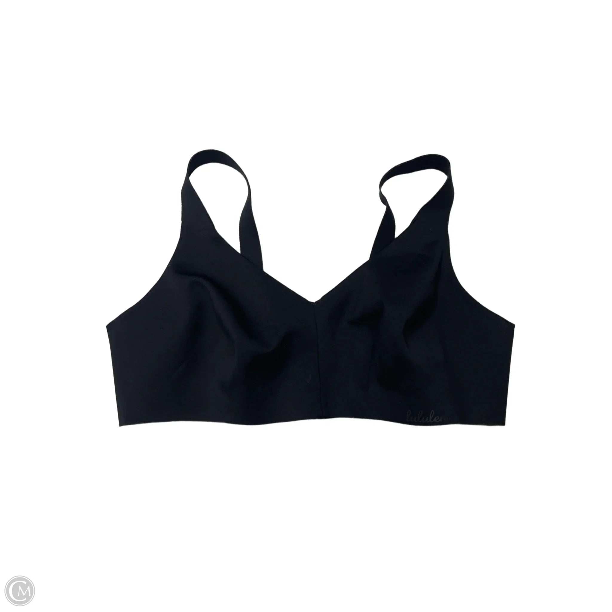 Lululemon Black Athletic Sports Bra for Women - Size 38C - High Support Workout, Running, Yoga & Gym Fitness Top