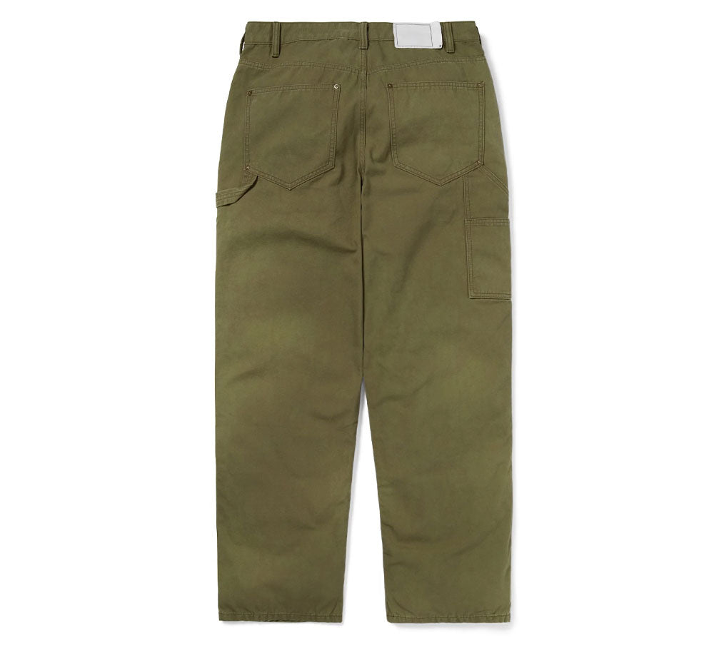 Bleached Double Knee Work Pants - Durable & Comfortable for Men's Workwear, Outdoor Labor, and DIY Projects