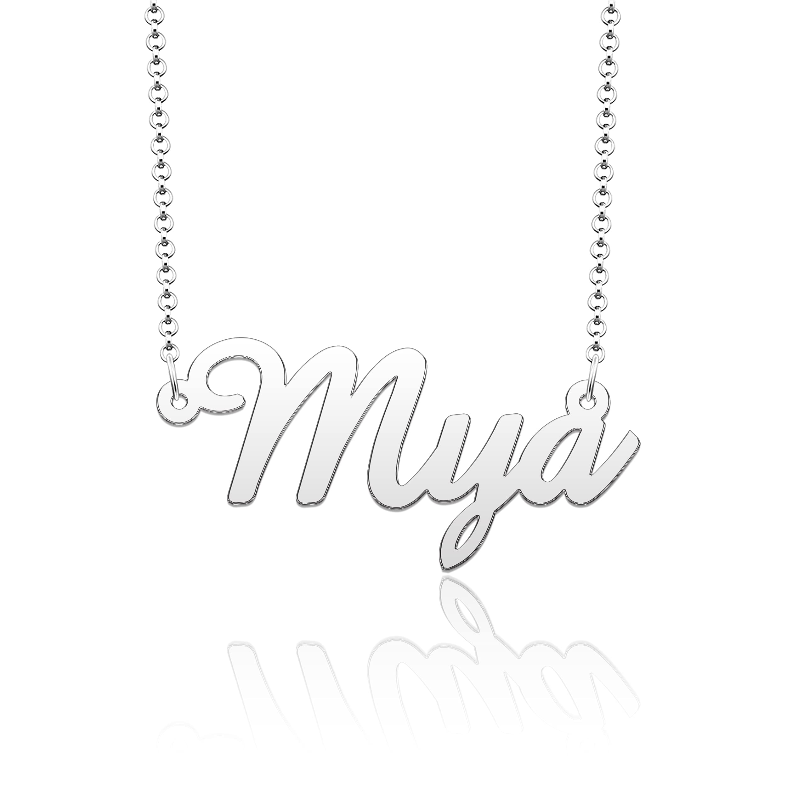 Personalized Name Necklace for Women & Girls - Custom Copper & Gold Plated Jewelry - Perfect for Birthdays, Anniversaries & Gifts