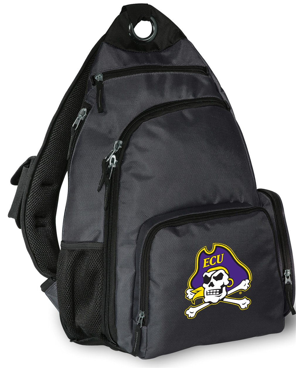 East Carolina University ECU Sling Bag - Adjustable Crossbody Backpack for School, Travel & Campus Life | Lightweight & Durable College Essentials