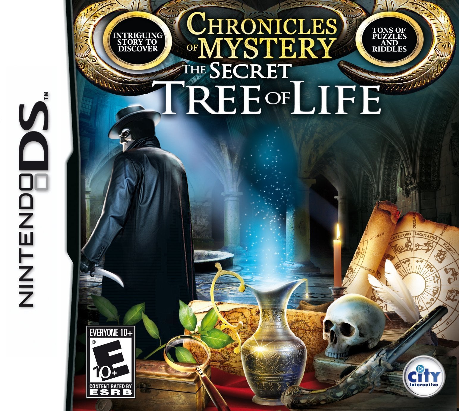 Chronicles of Mystery: The Secret Tree of Life - Nintendo DS NDS Game (PAL Version) - Adventure Puzzle Game for Teens & Adults - Perfect for Travel & Family Game Nights
