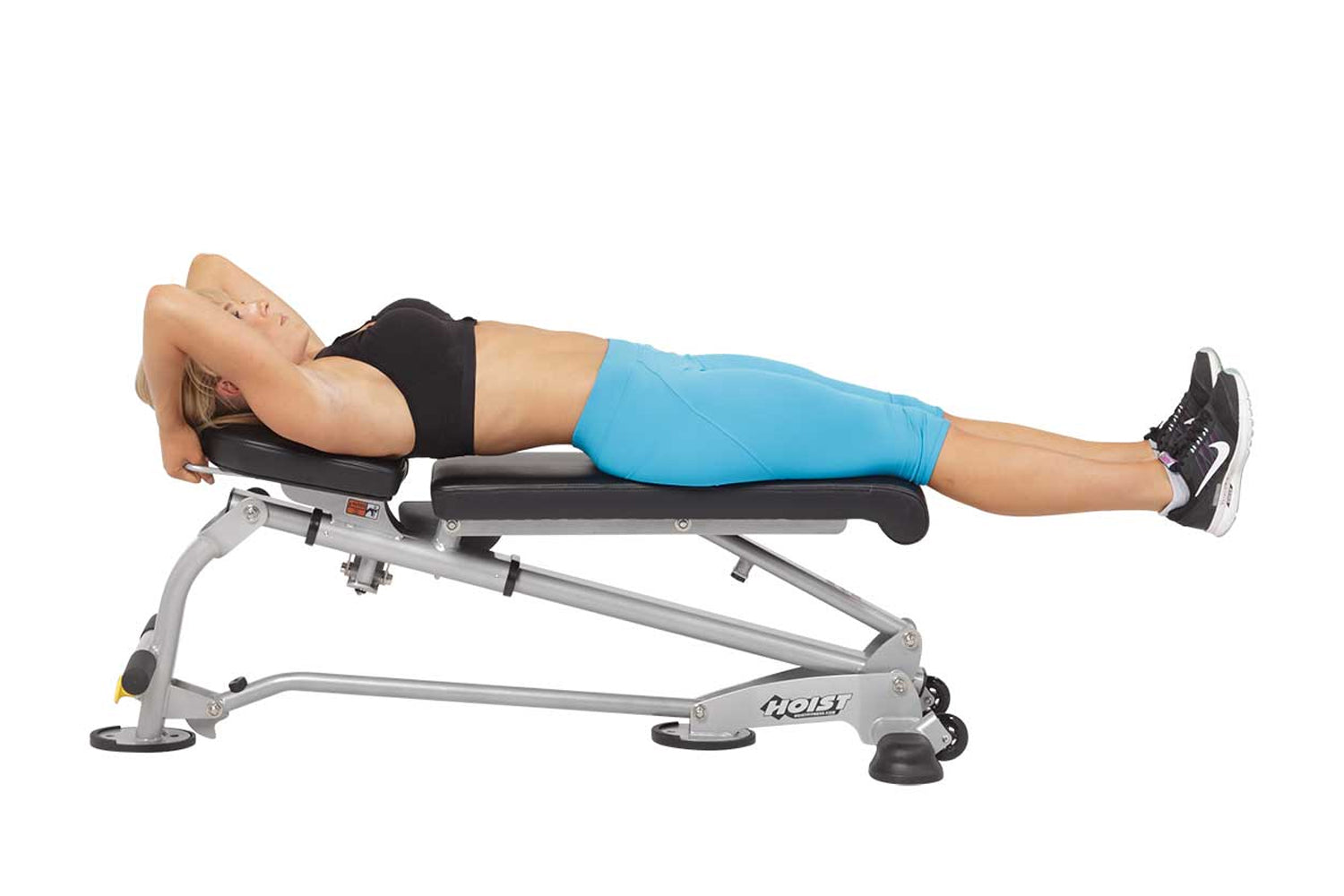 Hoist HF 5167 7-Position Adjustable Folding Weight Bench for Home Gym - Perfect for Strength Training, Full-Body Workouts & Compact Storage